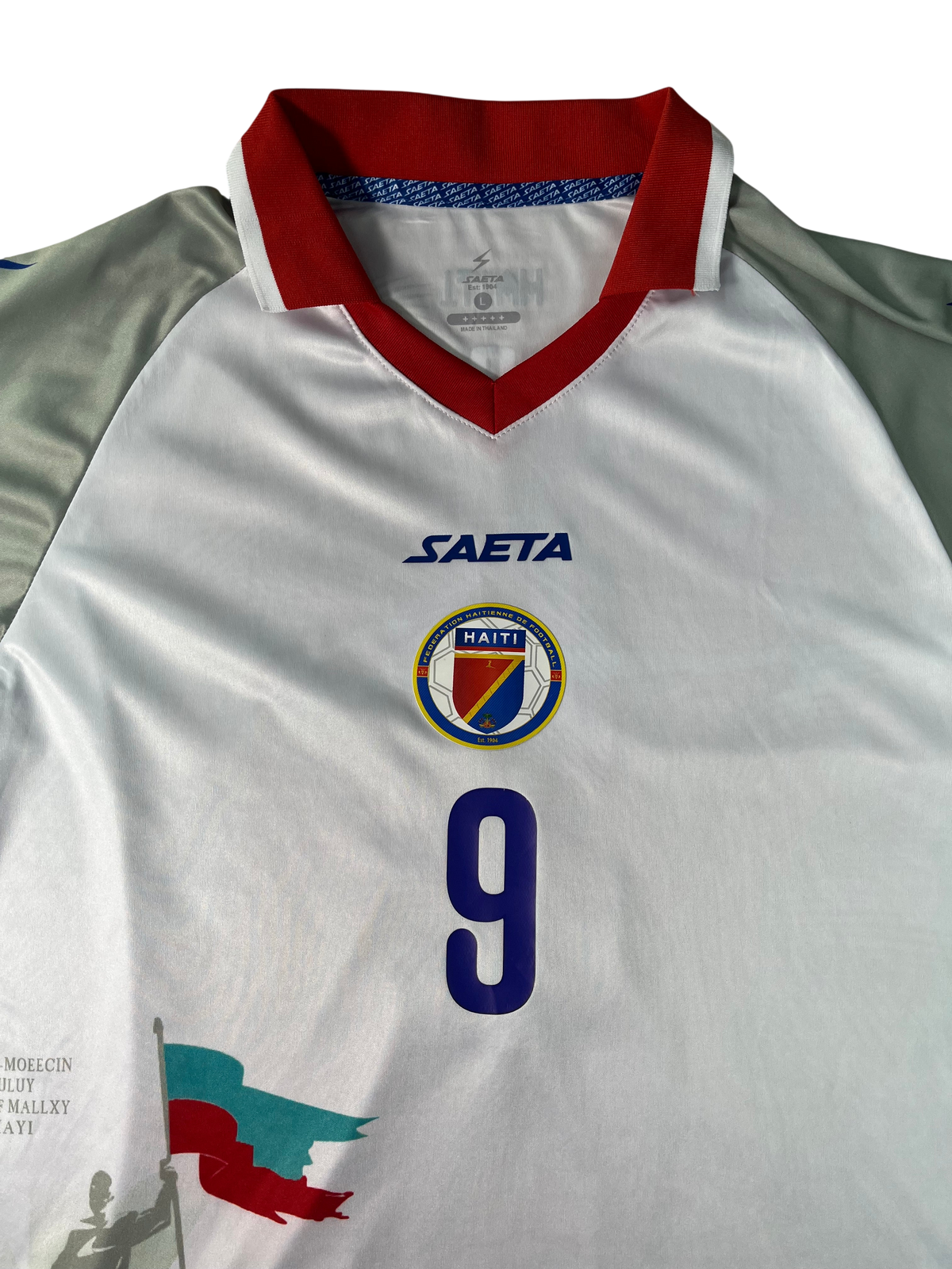 Jersey Haiti Visita 2026 2027 Duckens Nazon (L)