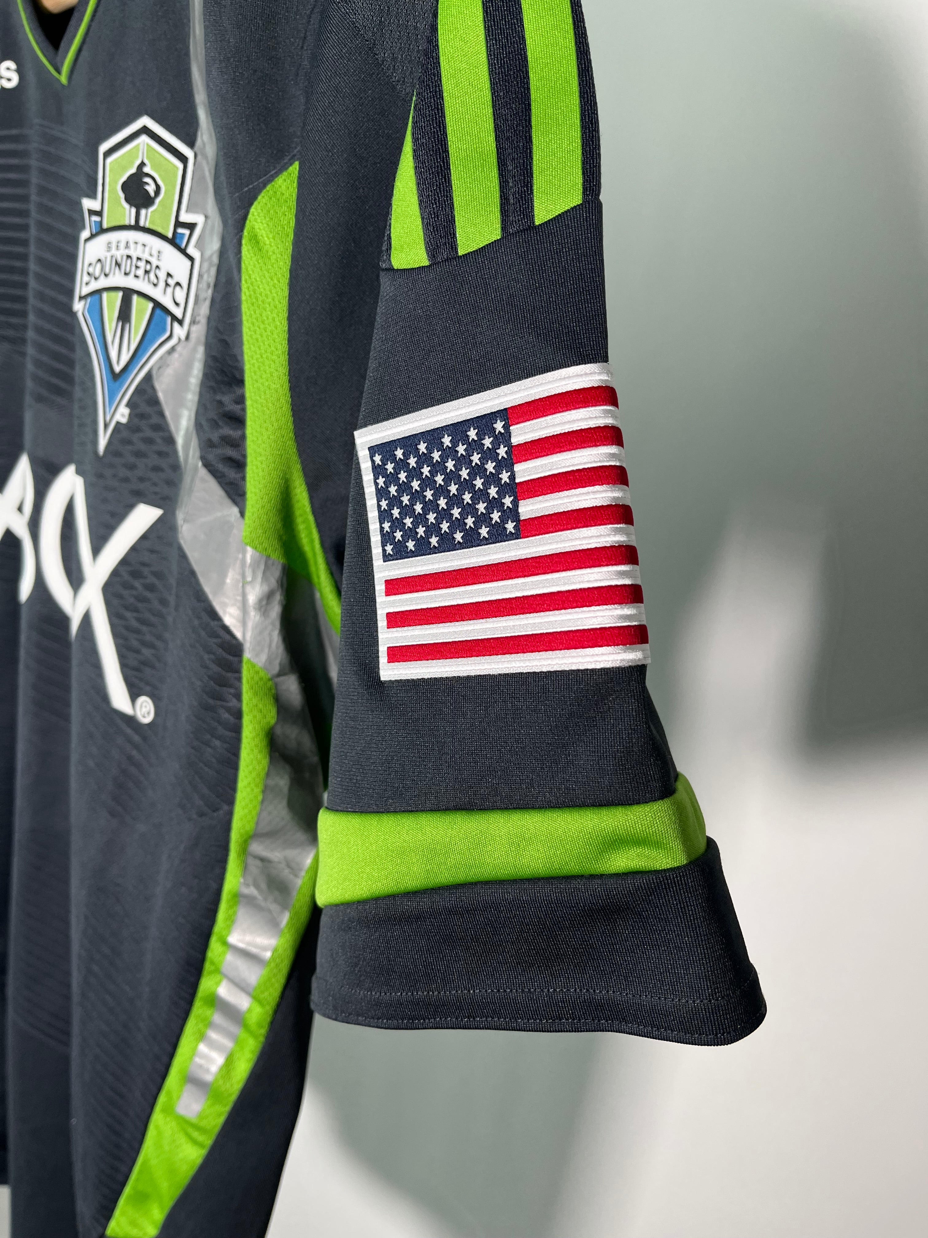 Jersey Seattle Sounders Visita 2011 2012 Versión Jugador *Techfit* (S)