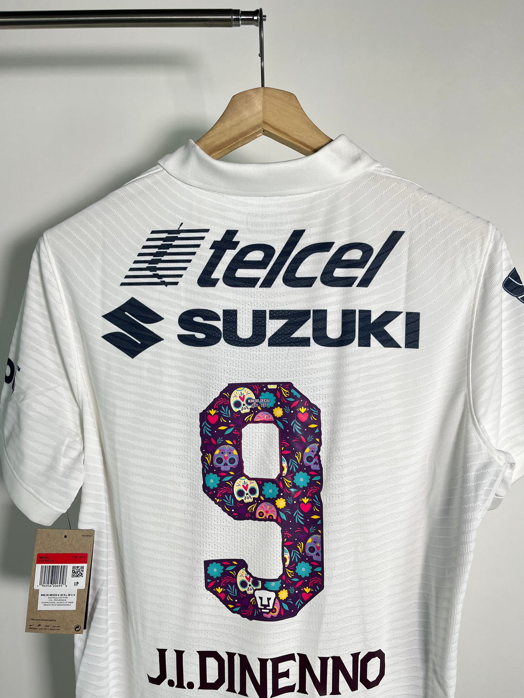 Jersey Pumas Local 2021 2022 Versión Jugador *Edición Día de Muertos* Juan Dinenno (L)