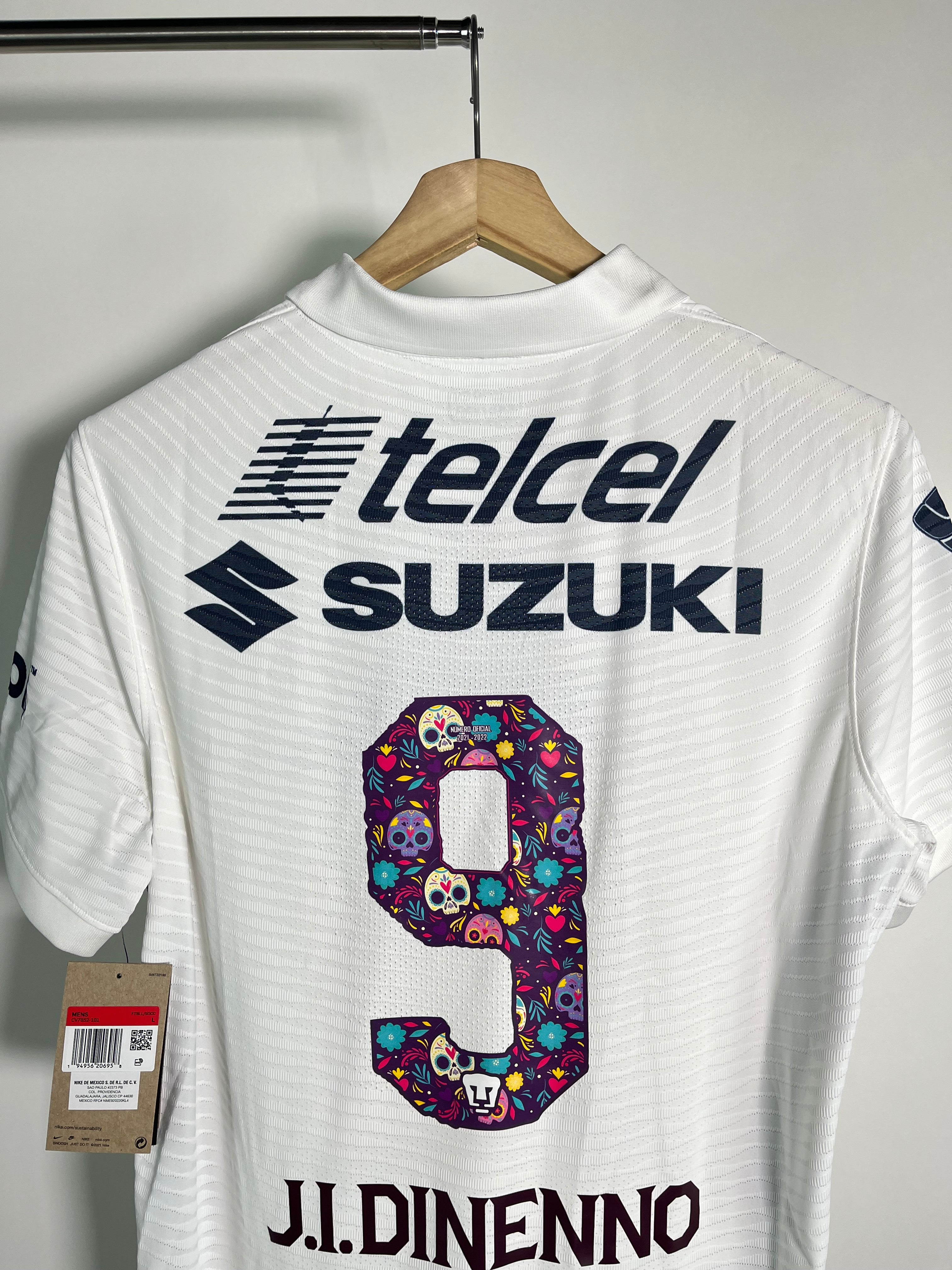 Jersey Pumas Local 2021 2022 Versión Jugador *Edición Día de Muertos* Juan Dinenno (L)