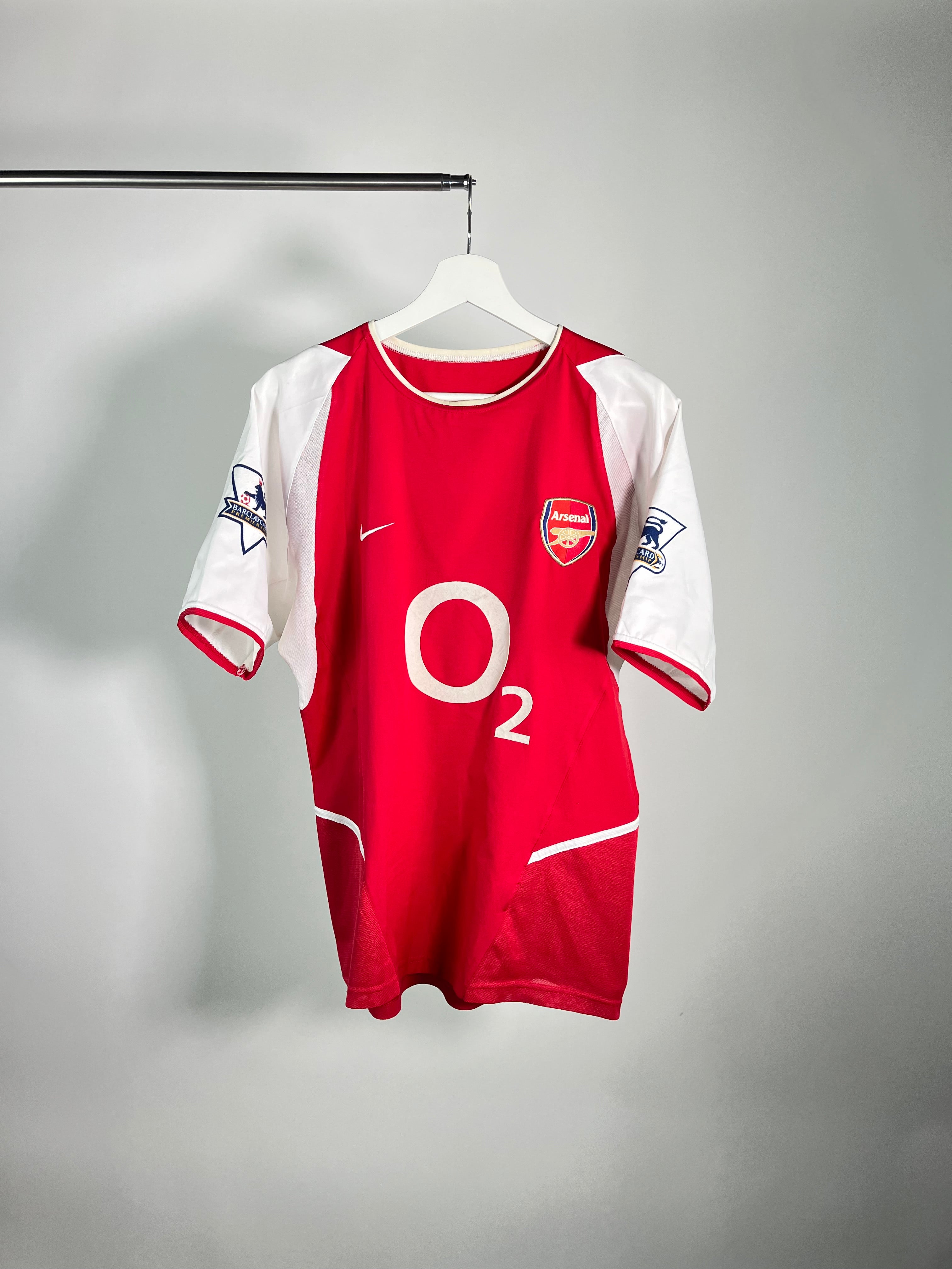 Jersey Arsenal Local 2003 2004 Patrick Vieira (M)
