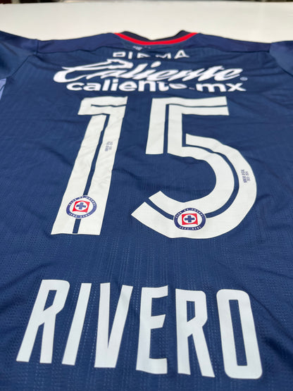 Jersey Cruz Azul Tercero 2023 2024 Match Worn Ignacio Rivero (S)