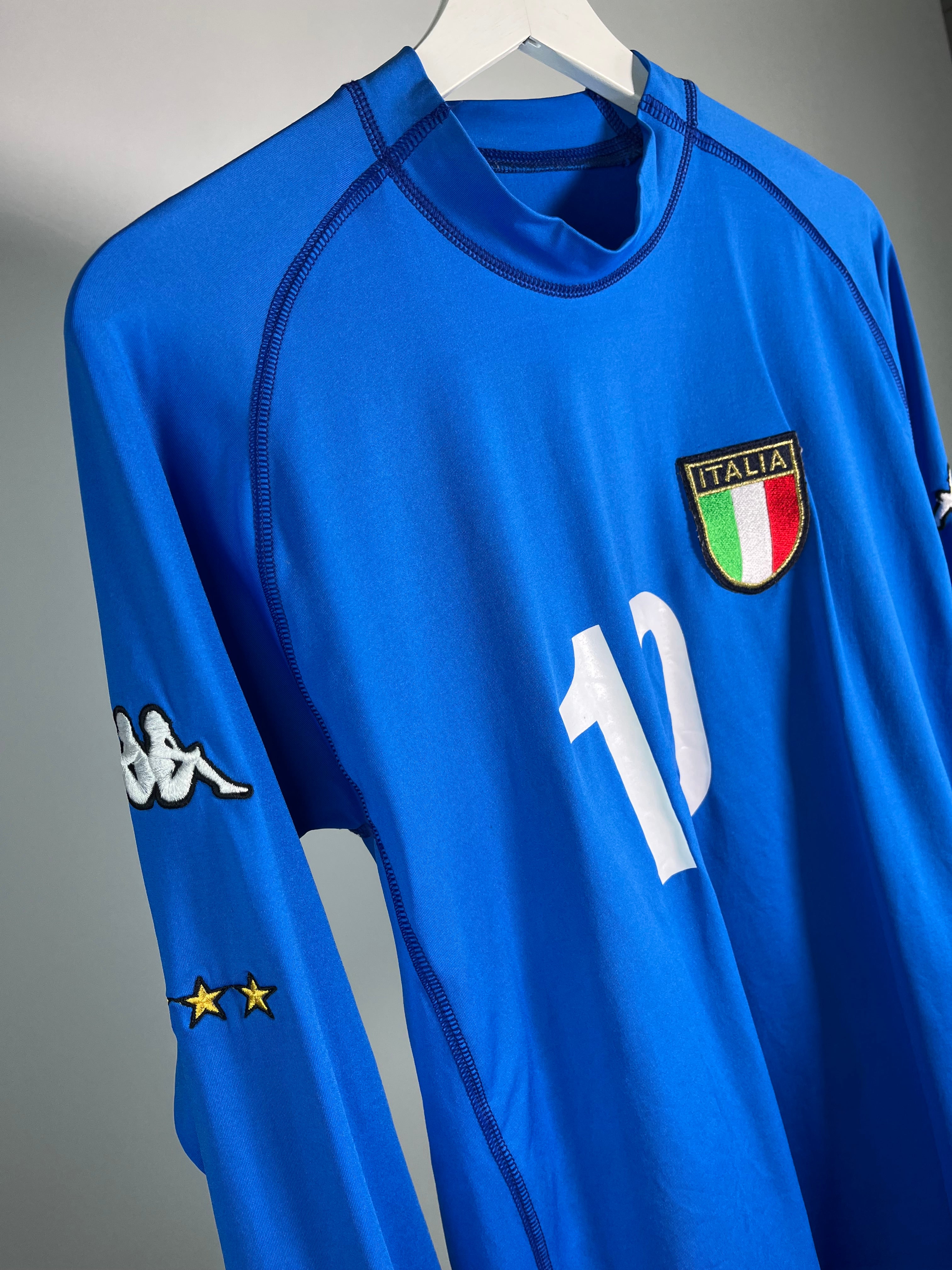 Jersey Italia Local 2000 2002 Manga Larga Alessandro Del Piero (XL)