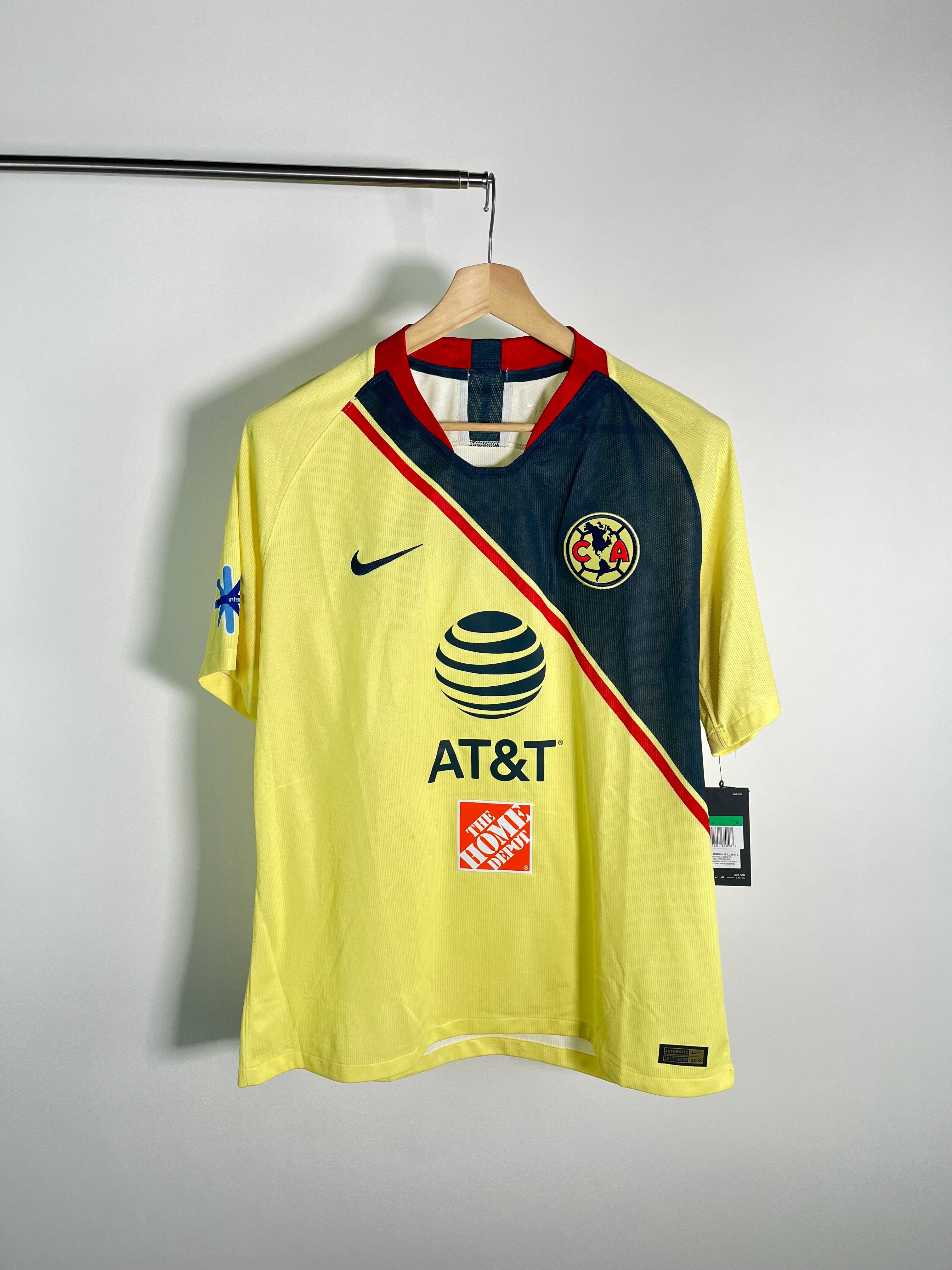 Jersey Club America Local 2018 2019 Versión Jugador *C/Etiquetas* (XL)
