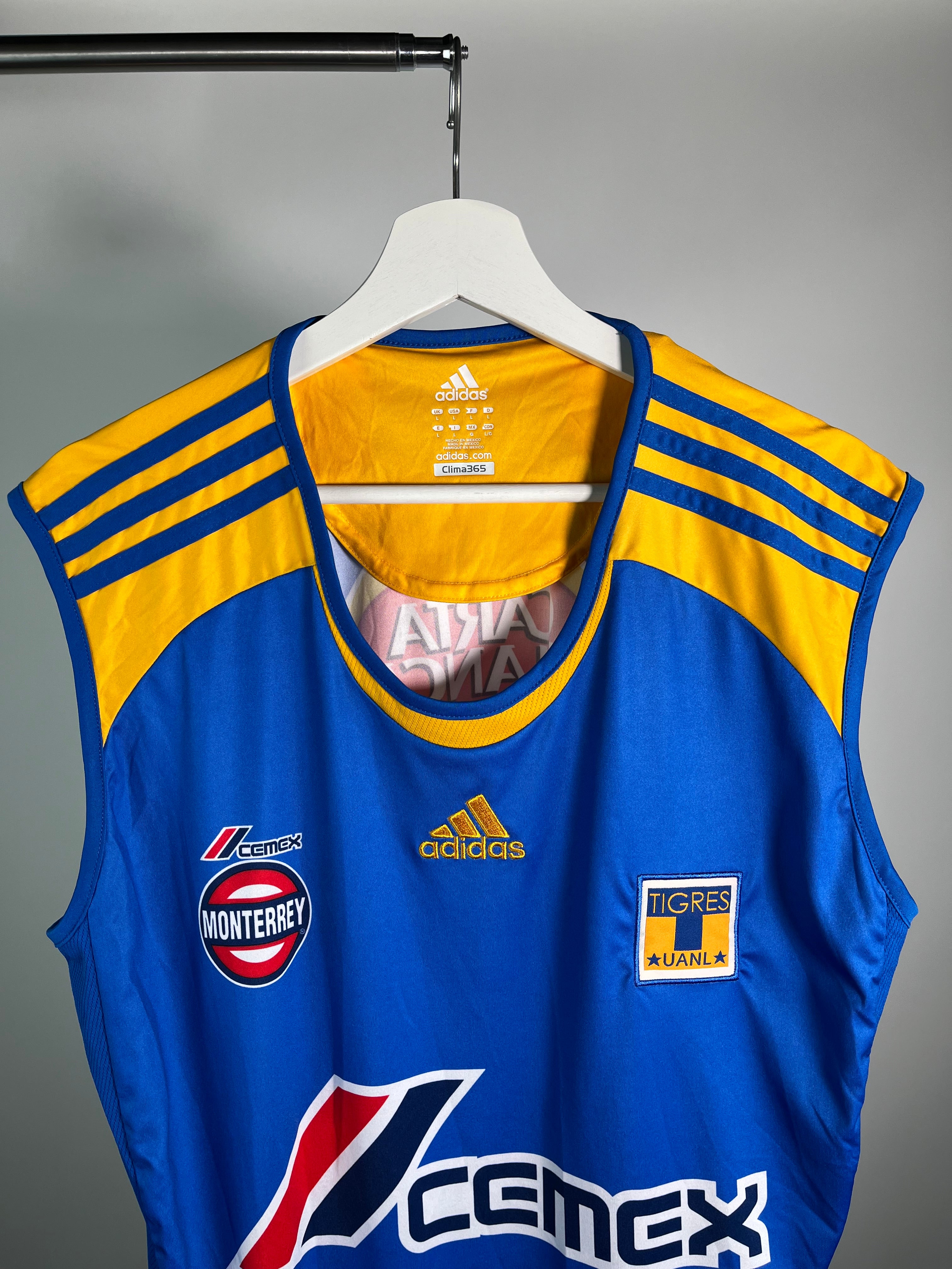 Jersey Tigres Entrenamiento 2006 2007 *Sin Mangas* (L)