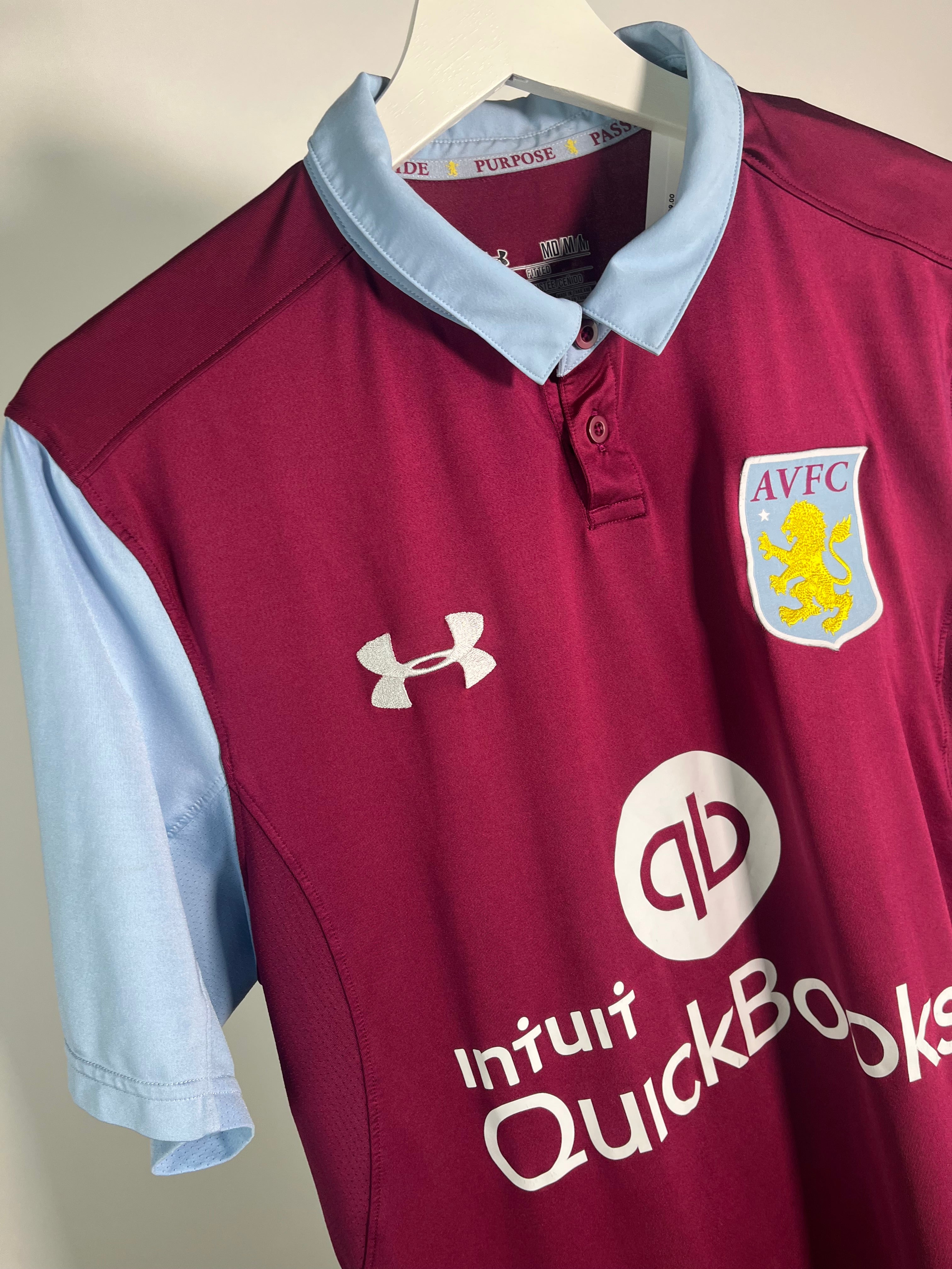Jersey Aston Villa Local 2016 2017 Micah Richards (M)