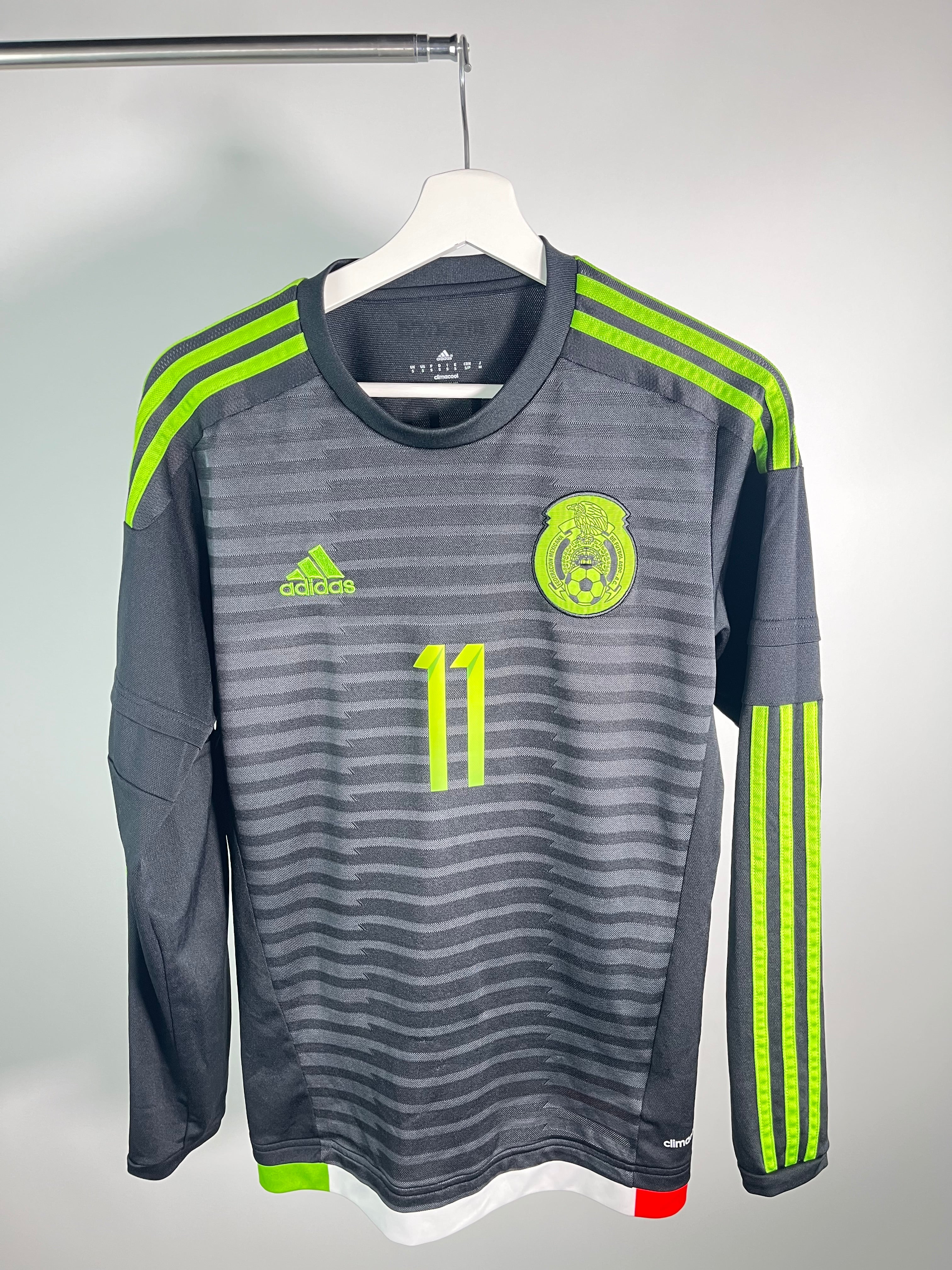 Jersey México Local 2015 2016 Manga Larga Carlos Vela (S)