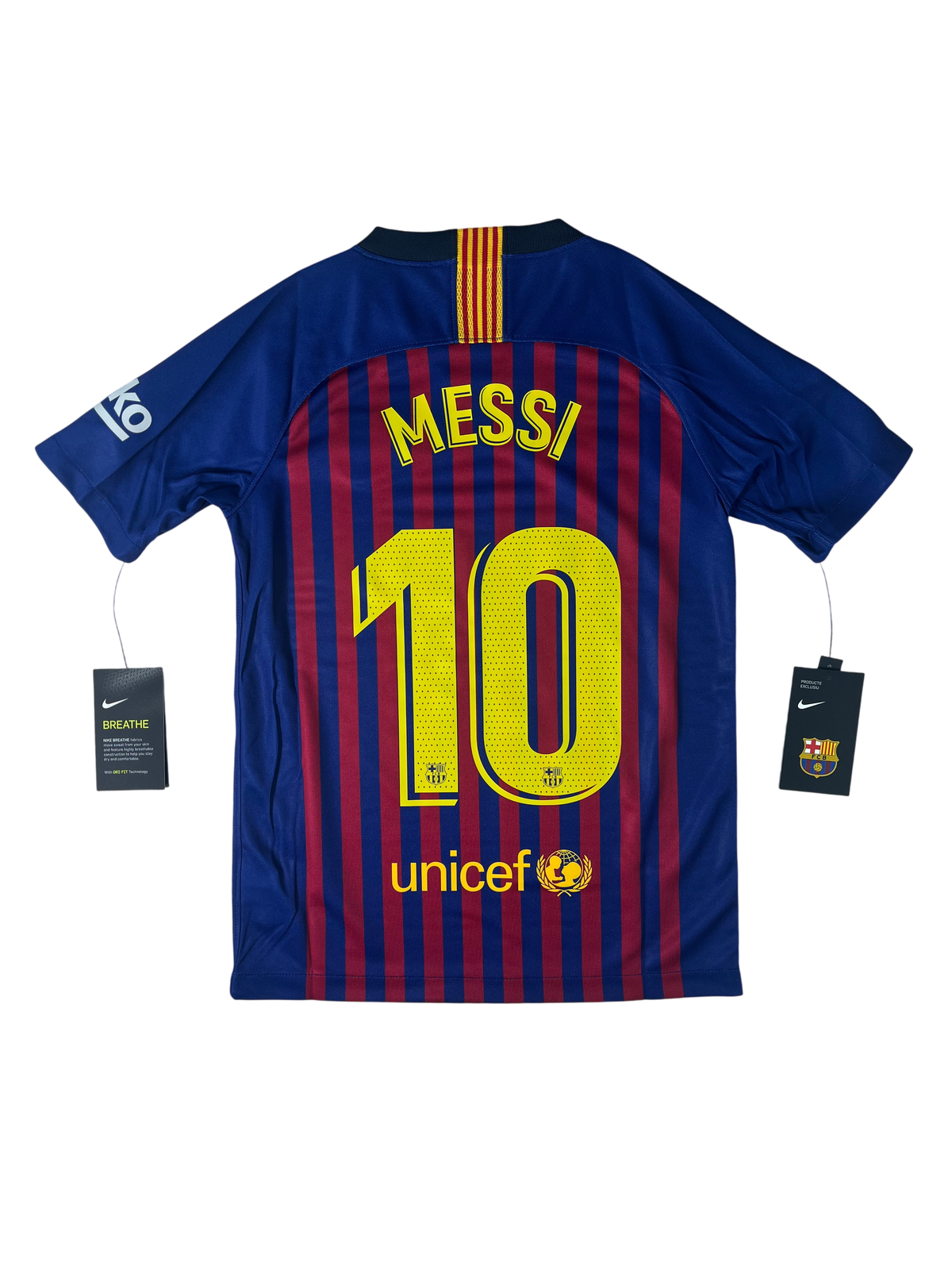 Jersey Barcelona Local 2017 2018 Lionel Messi *C/Etiquetas*