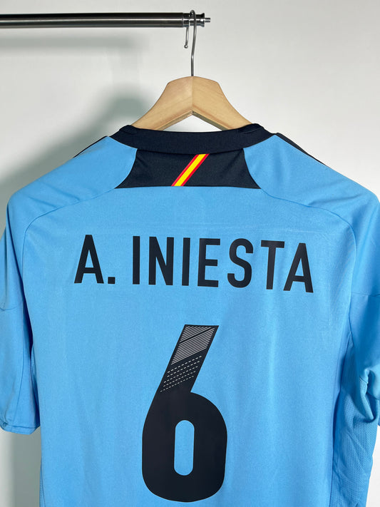 Jersey España Visita 2012 2013 Andrés Iniesta (L)