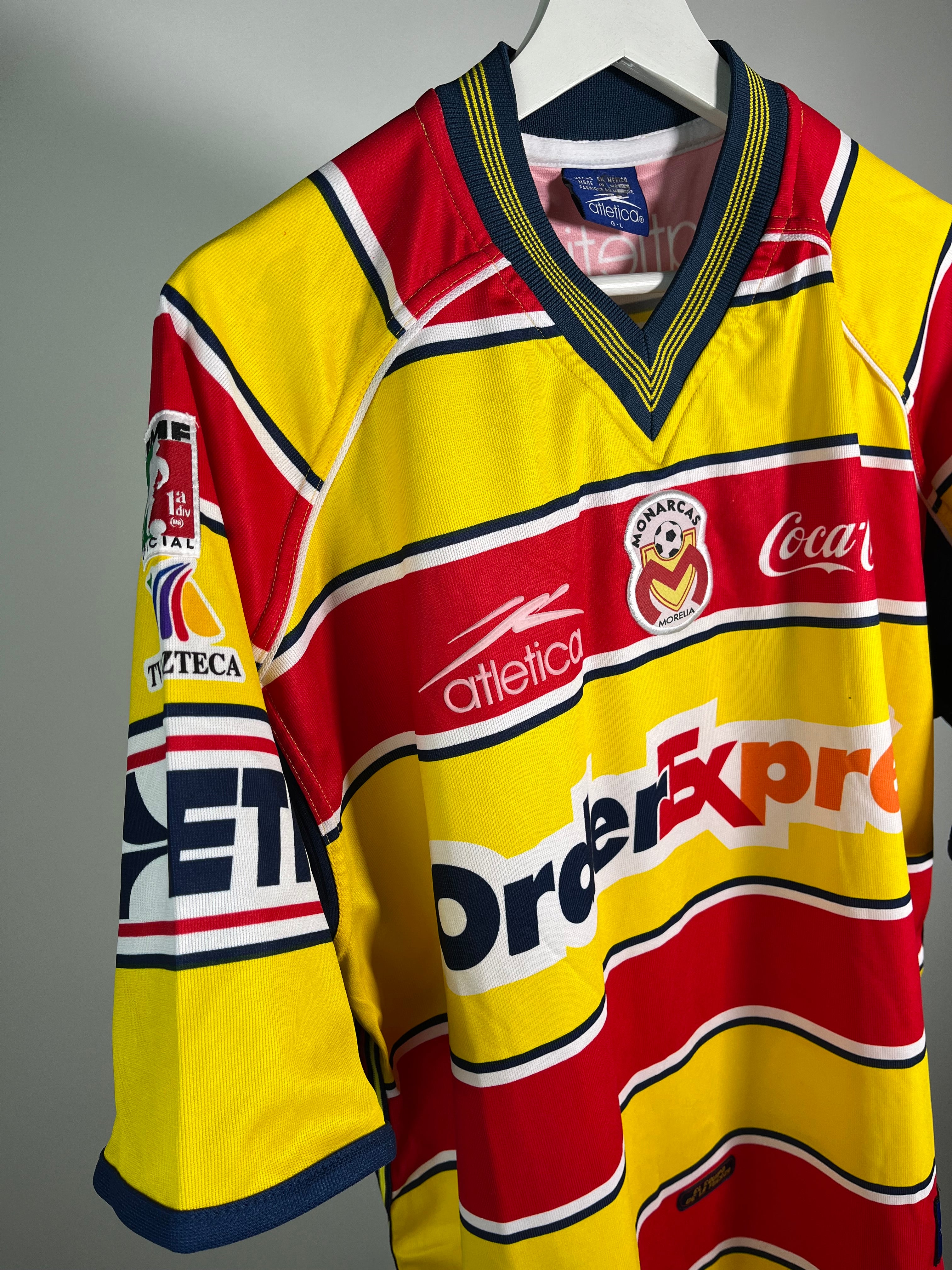 Jersey Monarcas Morelia Local 2000 2001 (L)