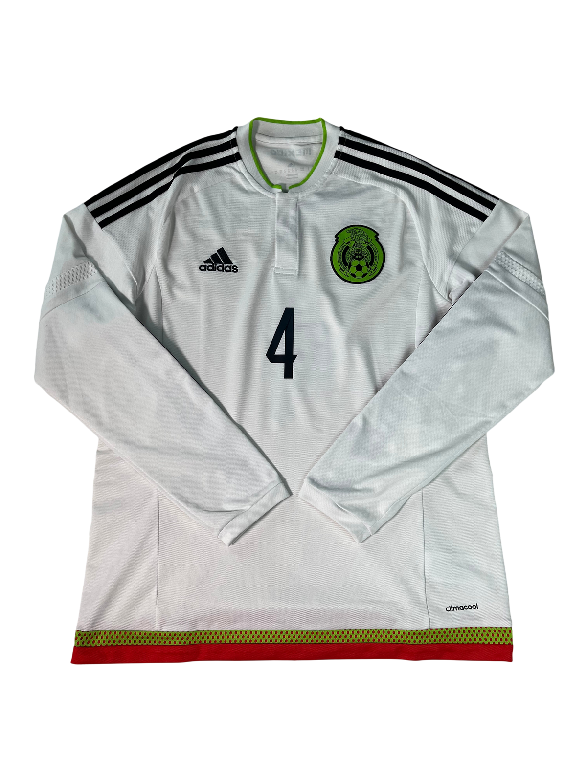 Jersey México Visita 2015 2018 Manga Larga Rafael Márquez (M)