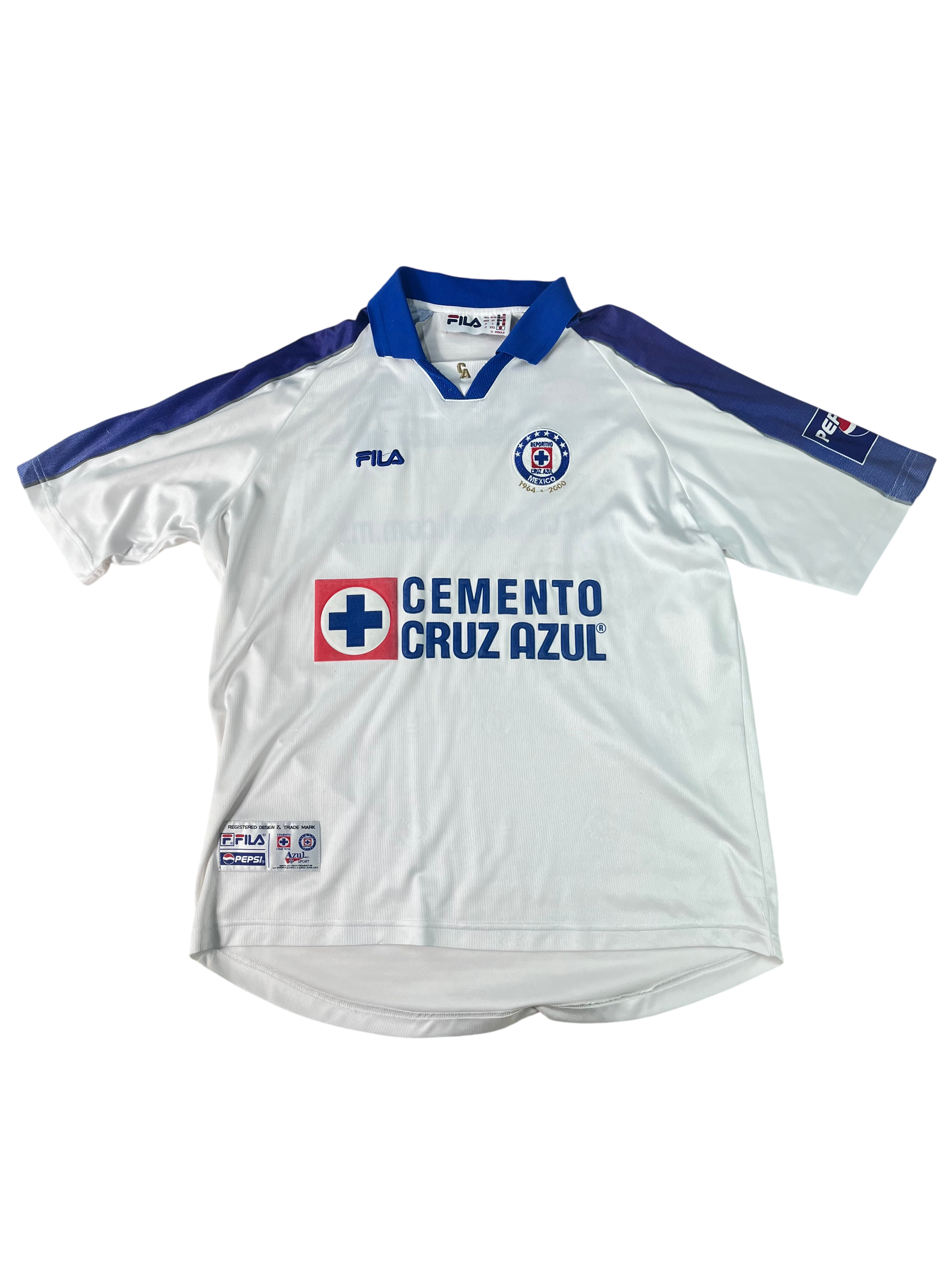 Jersey Cruz Azul Visita 2000 2001 (XL)