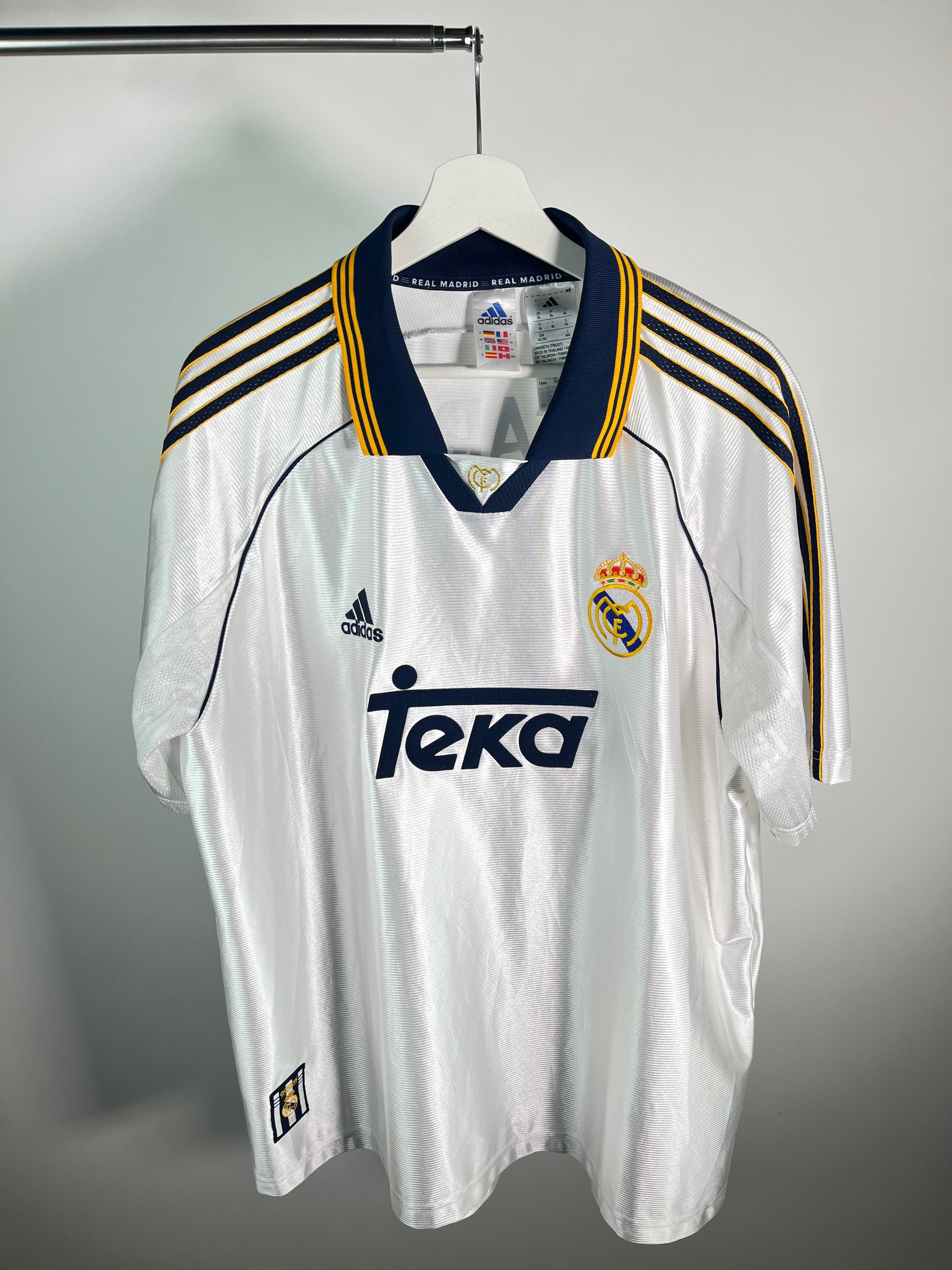 Jersey Real Madrid Local 1999 2000 *Reedición* Roberto Carlos (XL)