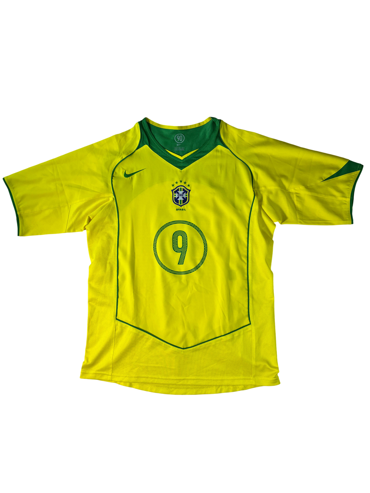 Jersey Brasil Local 2004 2006 *Total 90* Ronaldo Nazário (M)