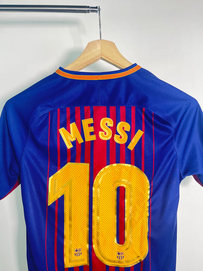 Jersey Barcelona Local 2017 2018 Lionel Messi (S)