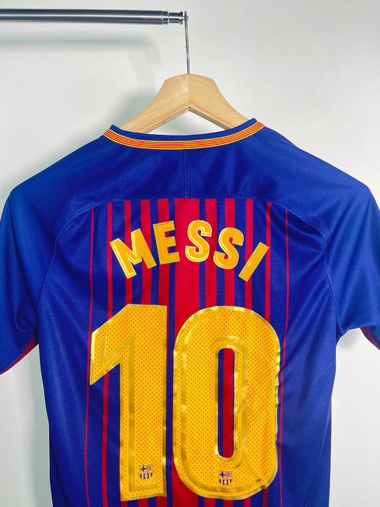 Jersey Barcelona Local 2017 2018 Lionel Messi (S)