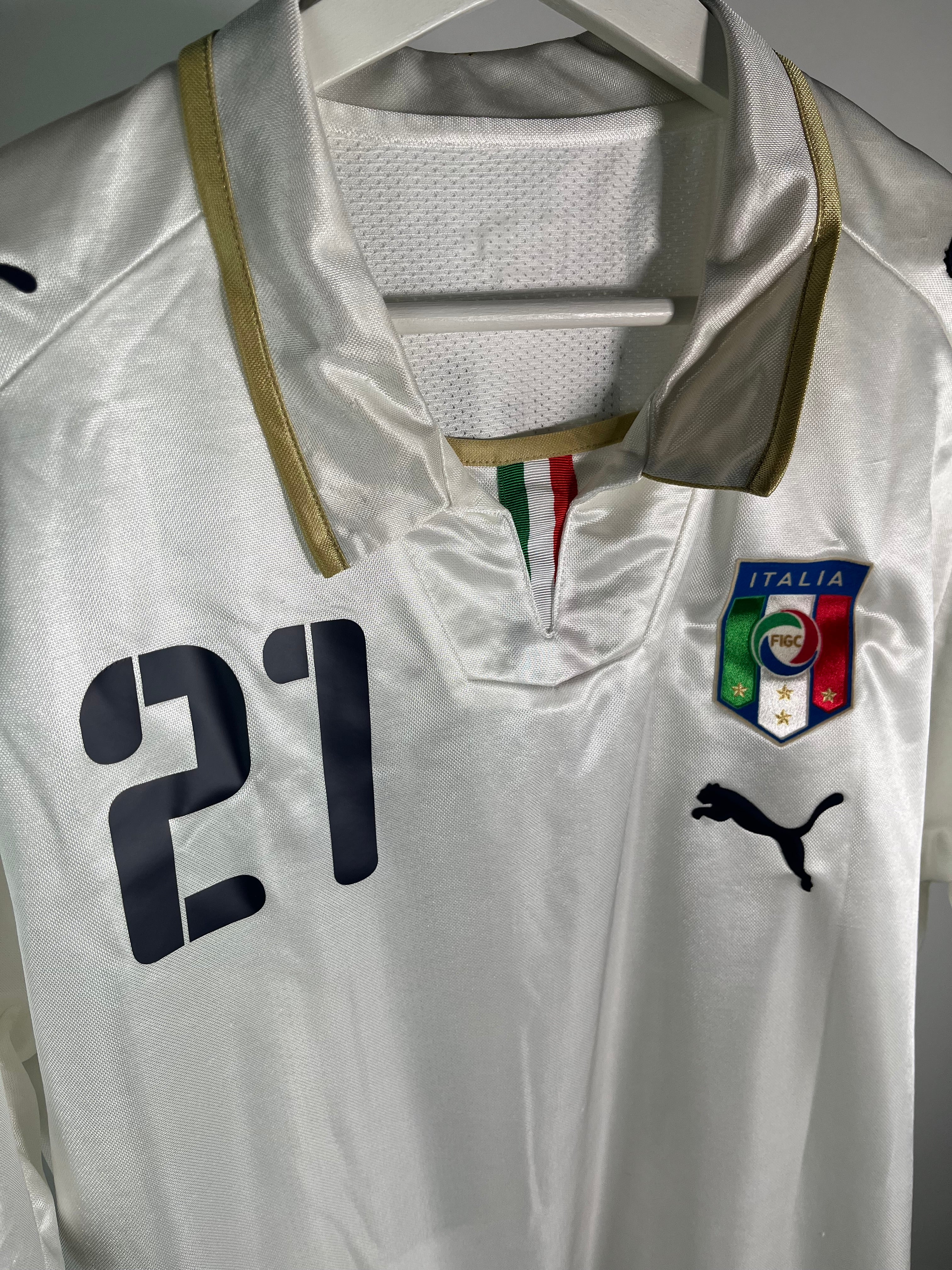 Jersey Italia Visita 2008 2009 Andrea Pirlo (L)
