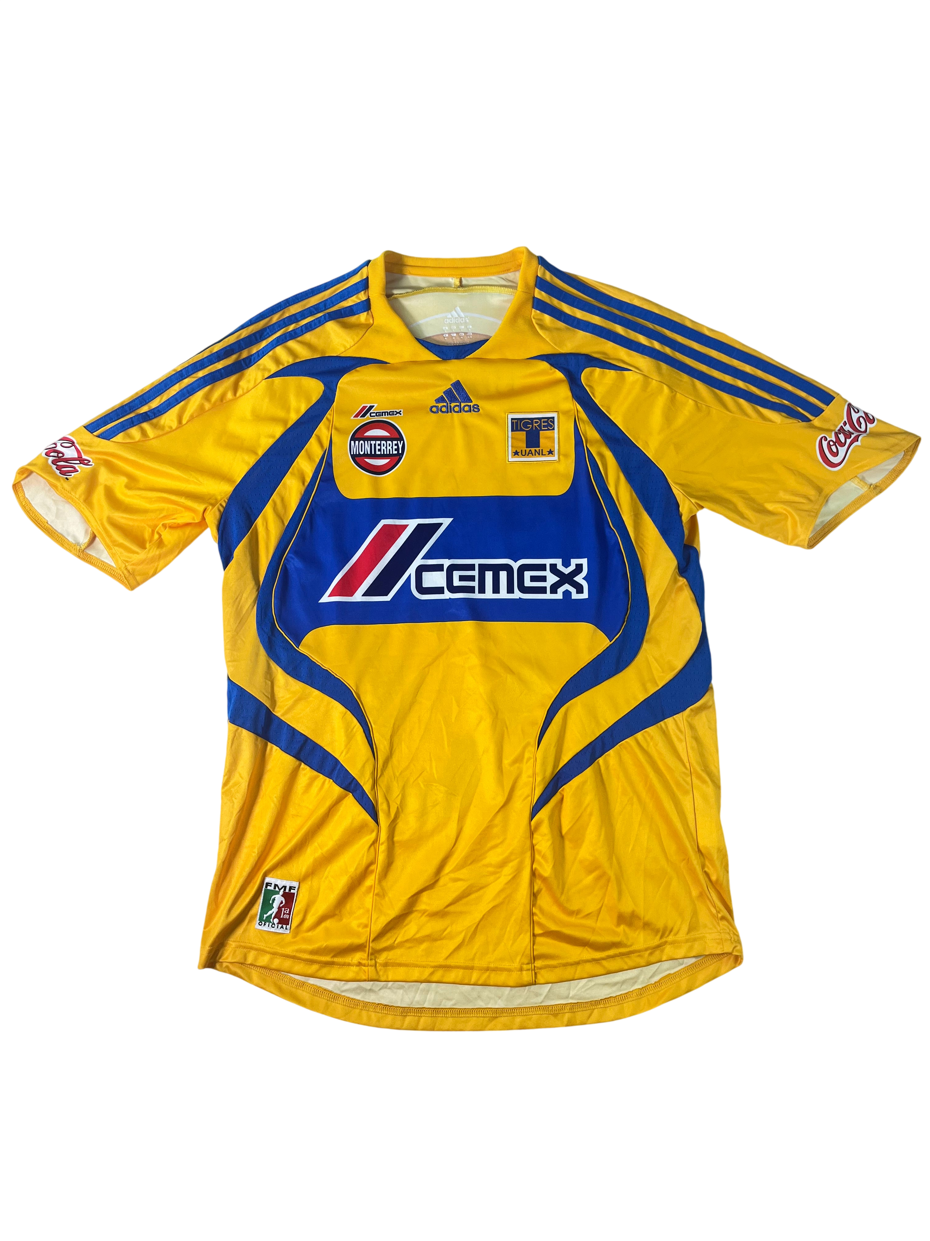 Jersey Tigres Local 2007 2008 Sebastián "Loco" Abreu (M)