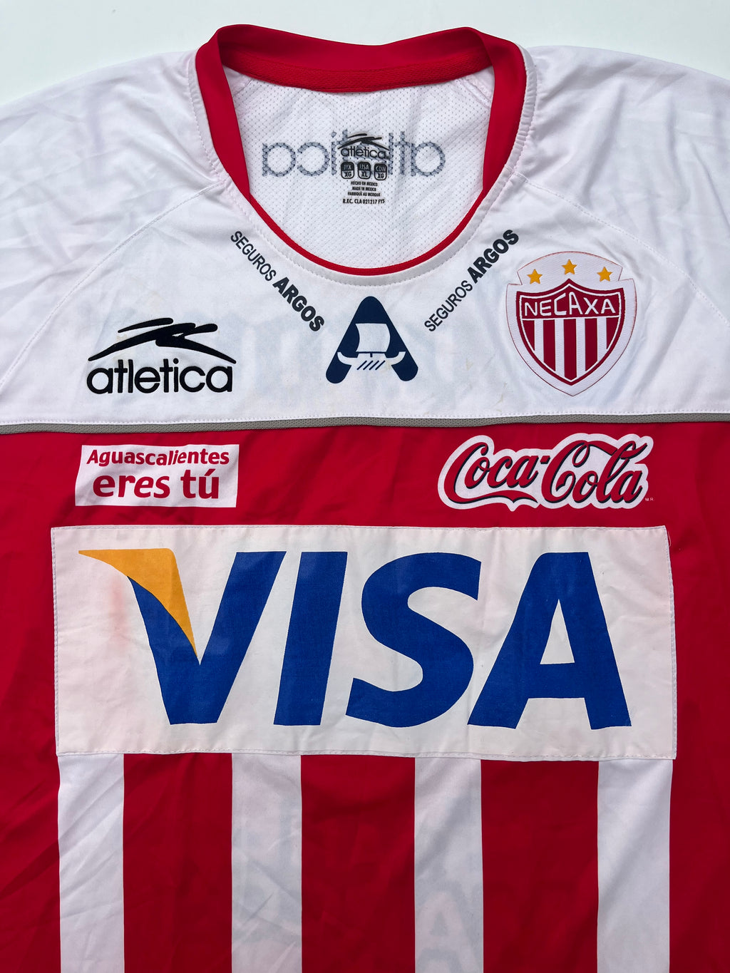 Jersey Necaxa Local 2006 2007 Match Worn Joaquín Beltran (XL)