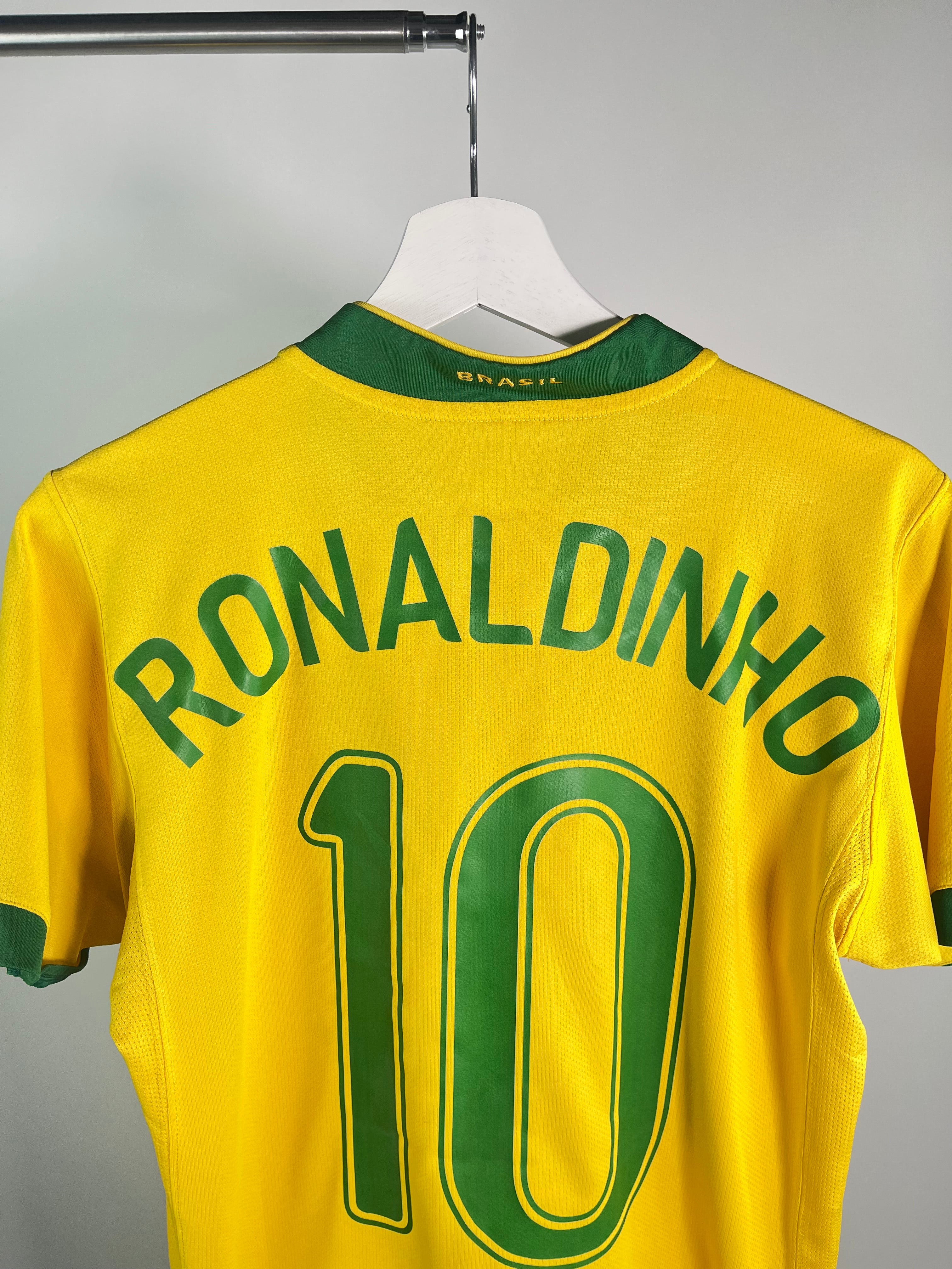 Jersey Brasil Local 2006 2008 Ronaldinho (S)