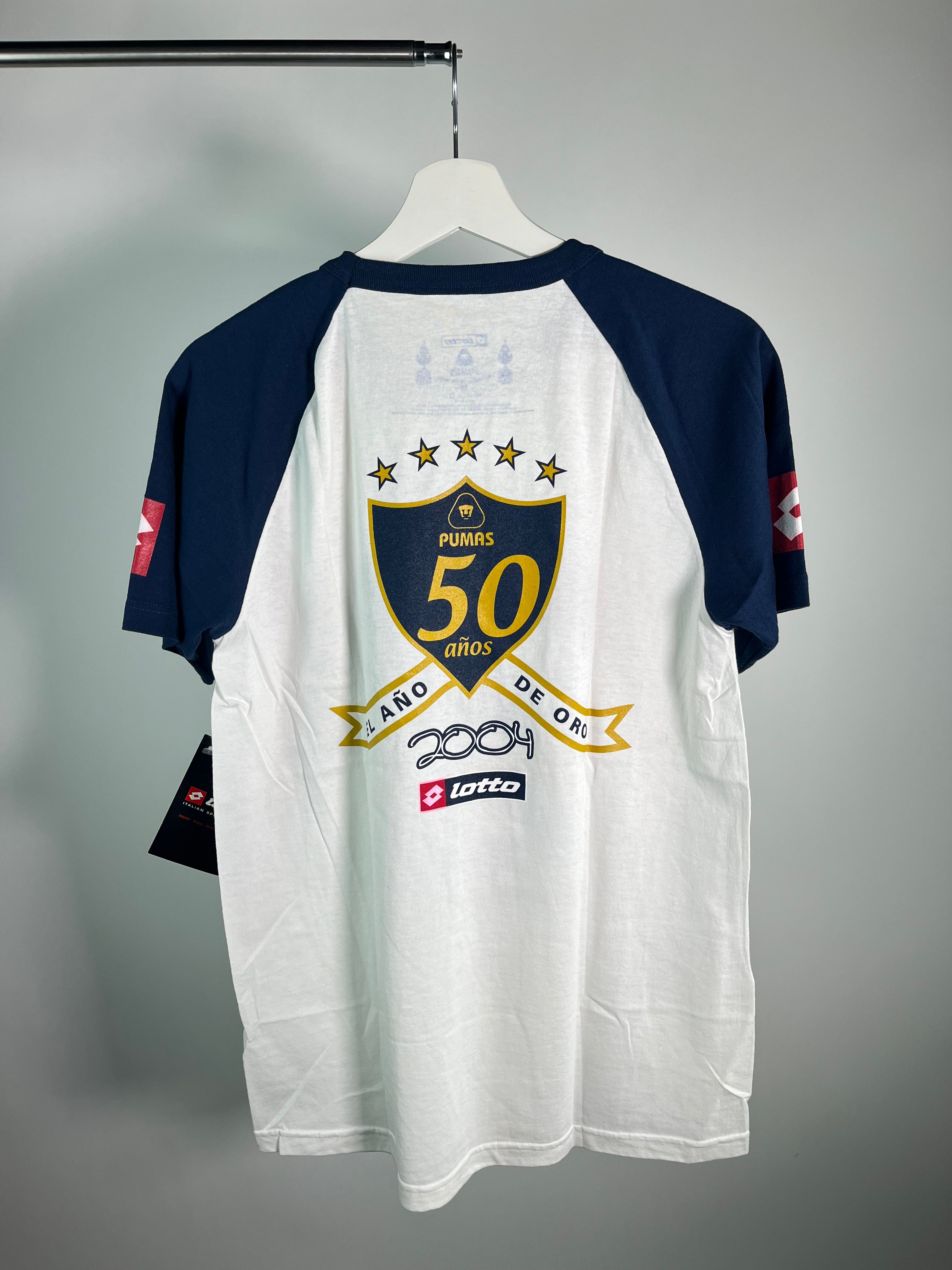 Playera Pumas 2004 Edición Campeonato *C/Etiquetas* (M)