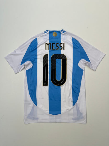Jersey Argentina Local 2024 2025 Versión Jugador Lionel Messi (S)