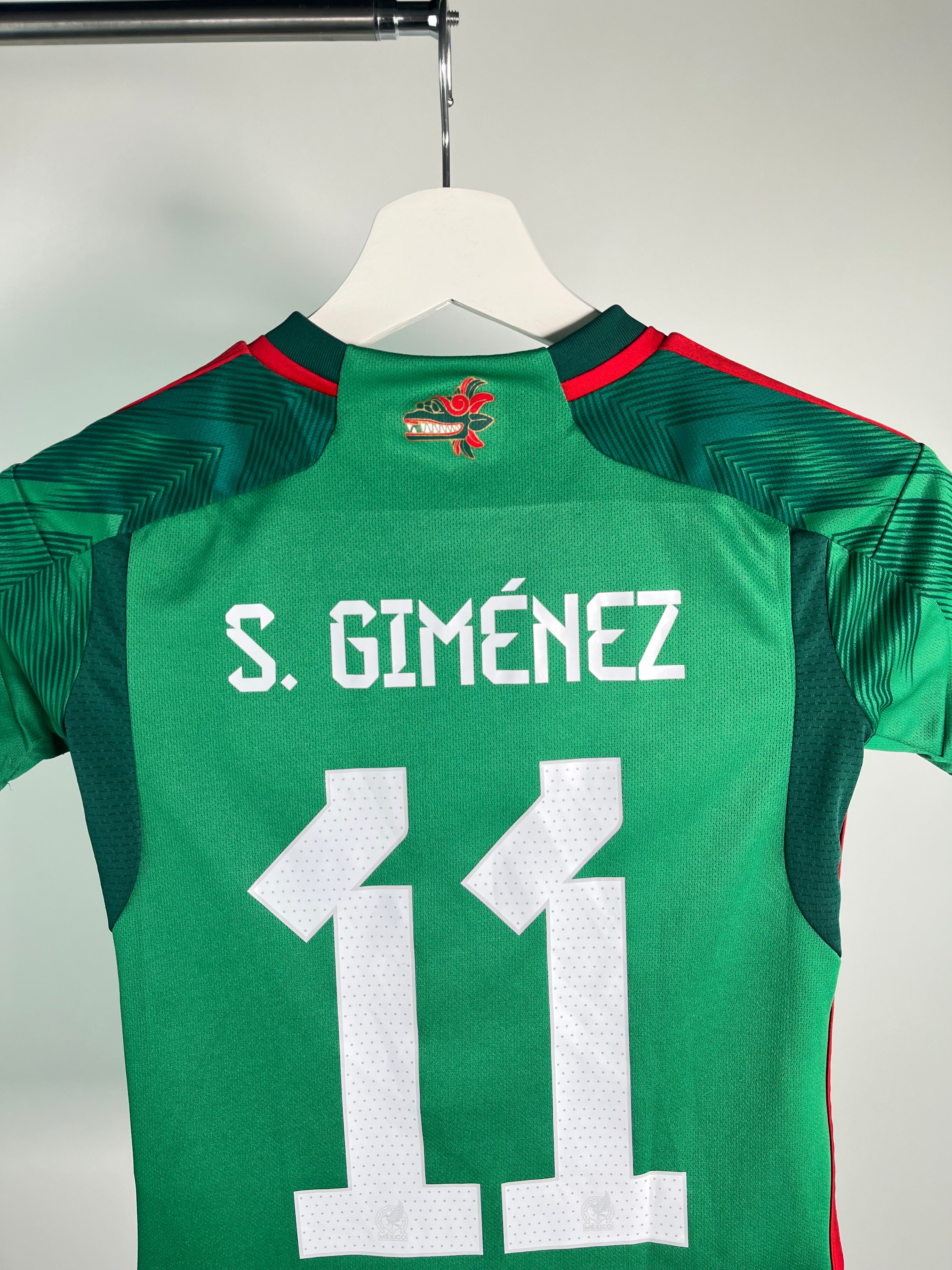 Jersey México Local 2022 2023 Santiago Giménez (XS Niño)