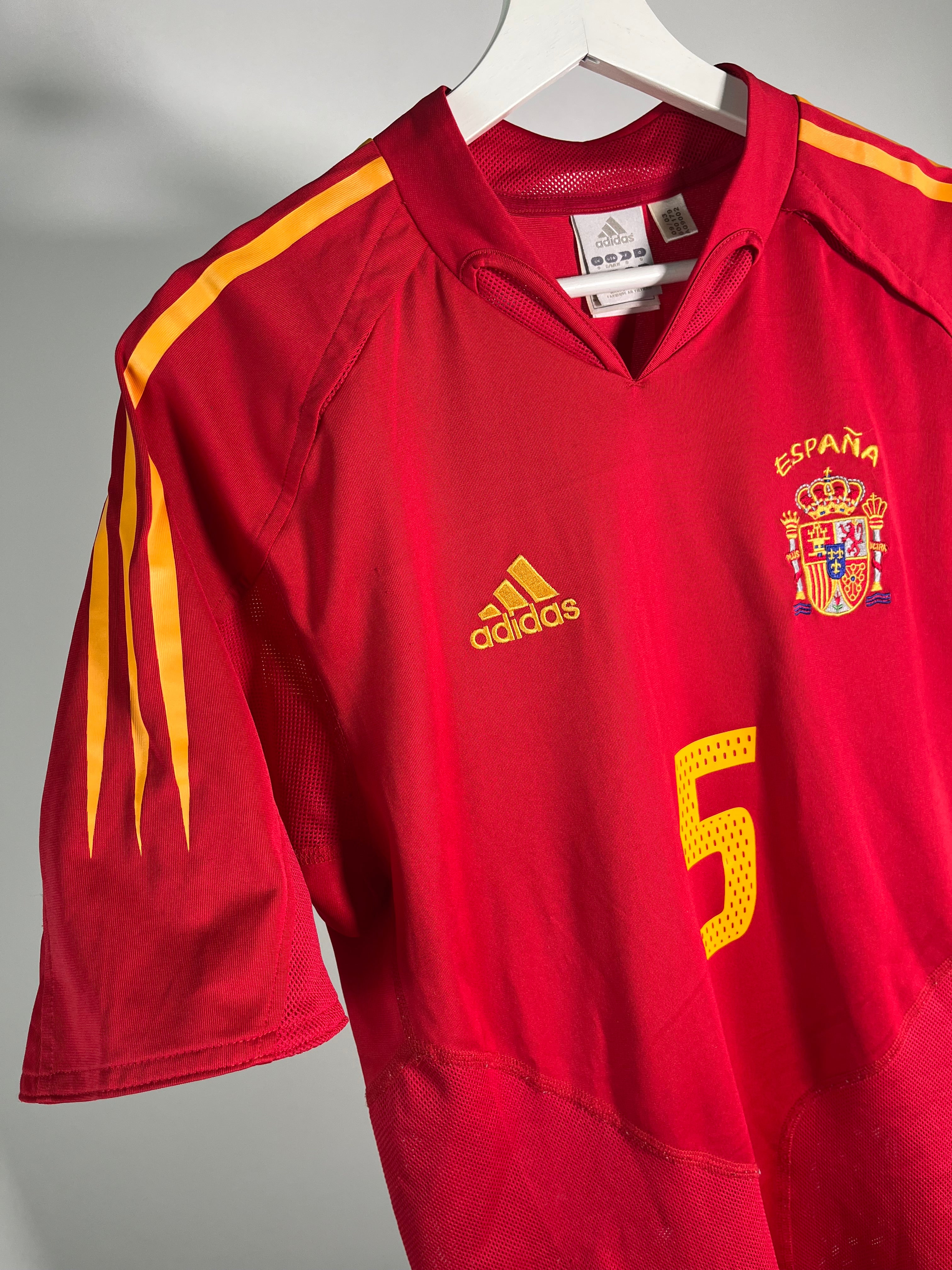 Jersey España Local 2004 2006 Carles Puyol (S)