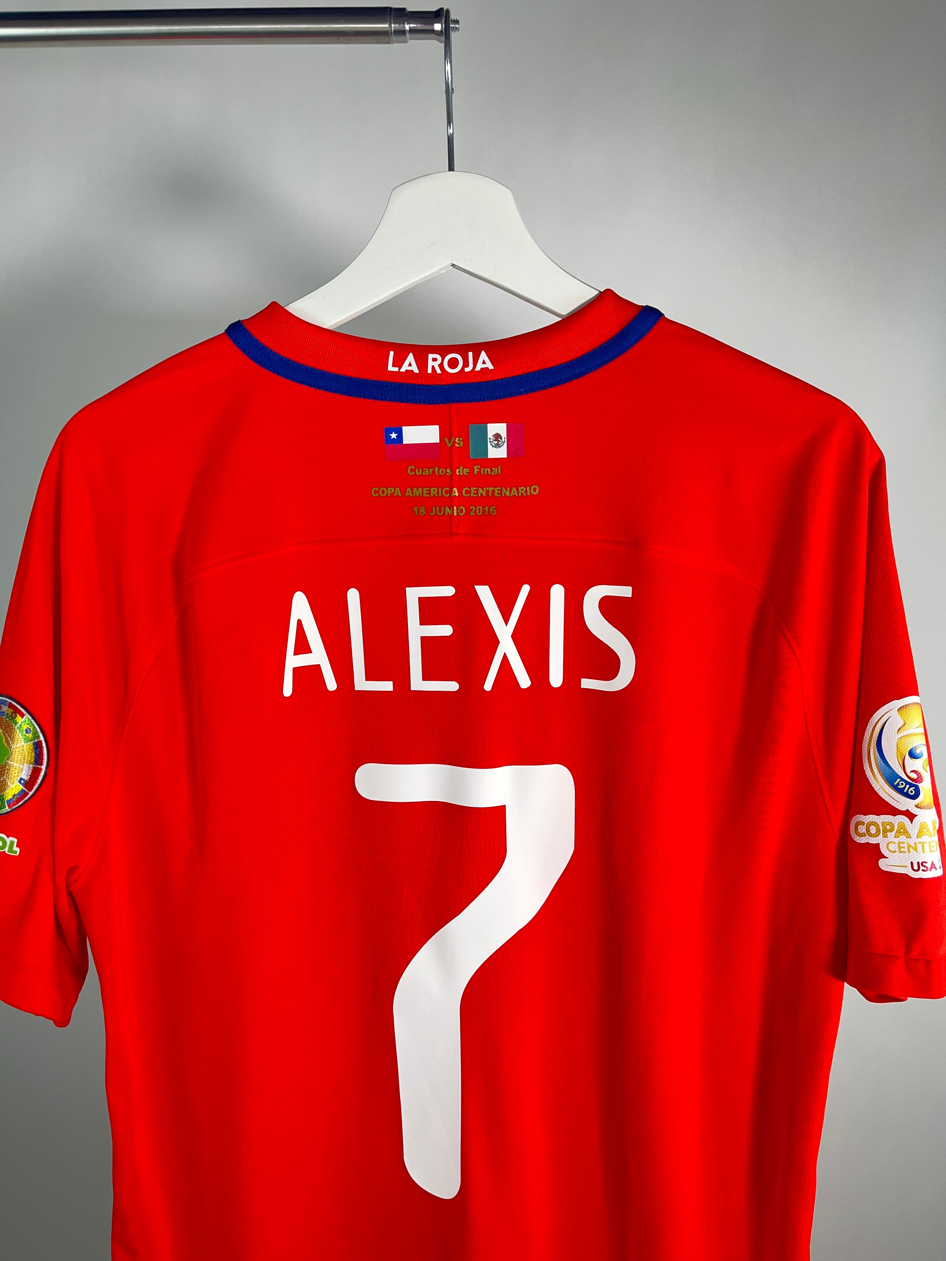 Jersey Chile Local 2016 2017 *Copa América* Alexis Sánchez (L)