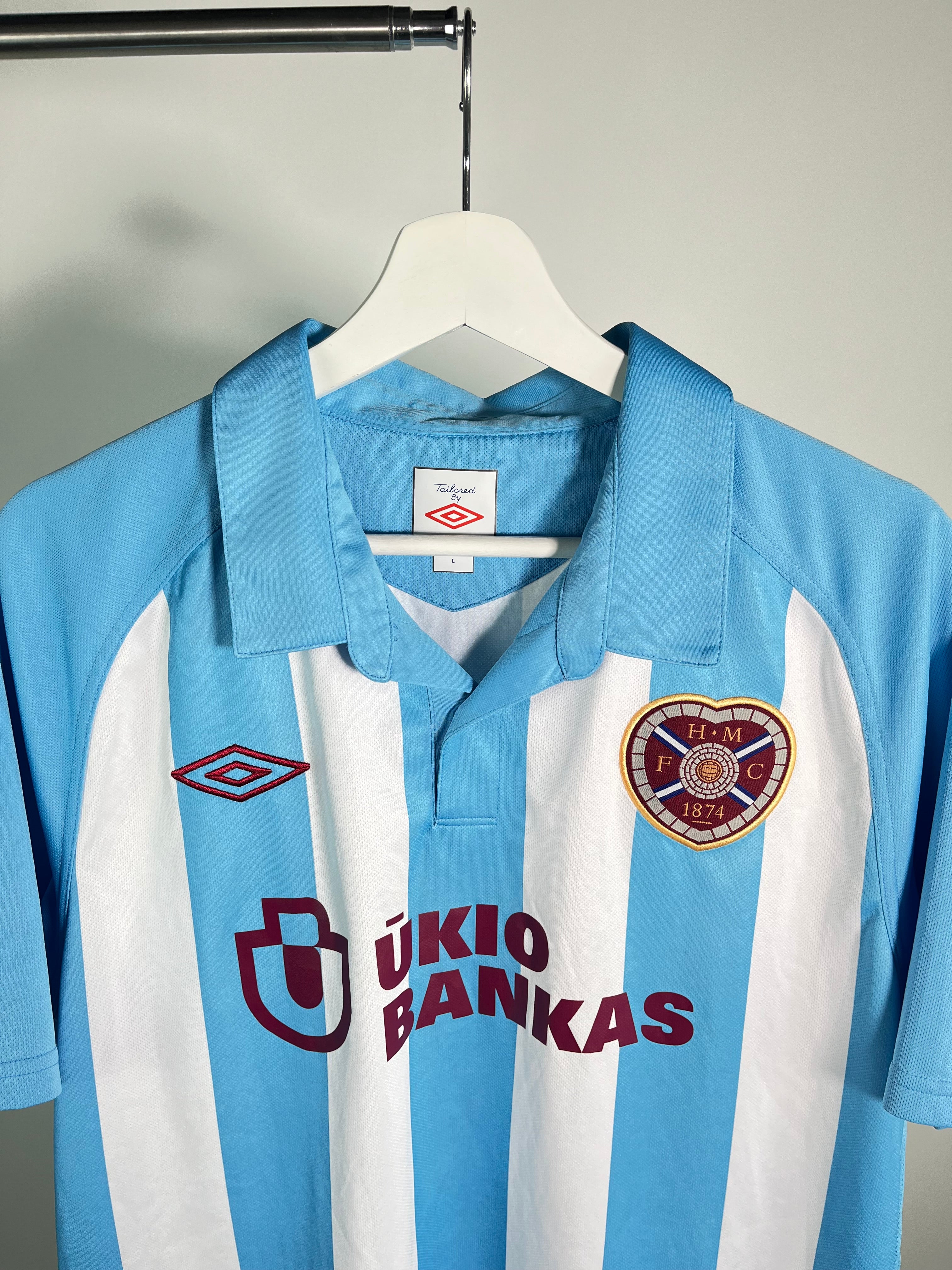 Jersey Heart of Midlothian Visita  2010 2011 (L)