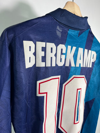Jersey Arsenal Visita 1995 1996 Dennis Bergkamp (M)