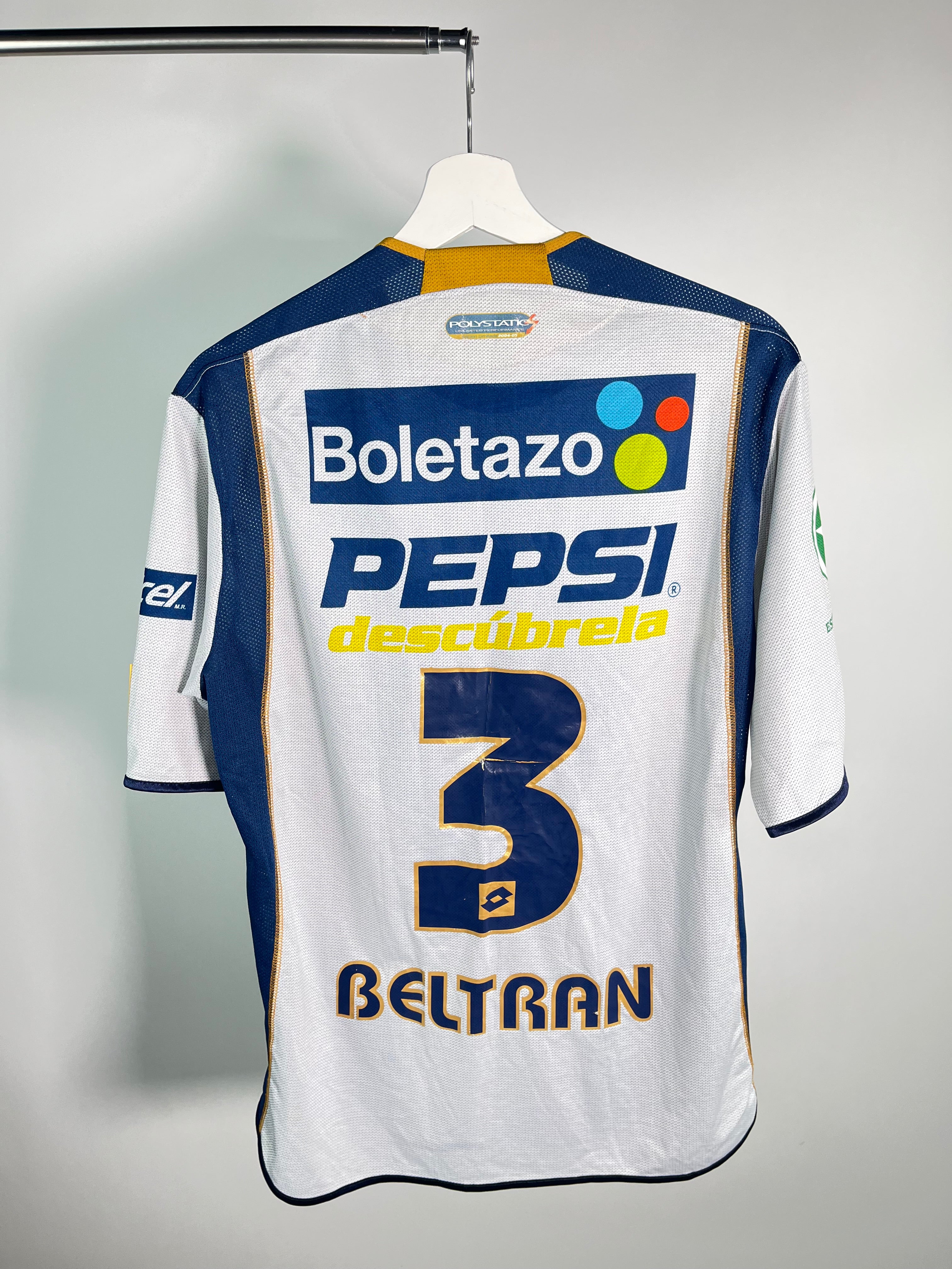 Jersey Pumas Local 2004 2005 Match Worn Joaquín Beltrán (XL)