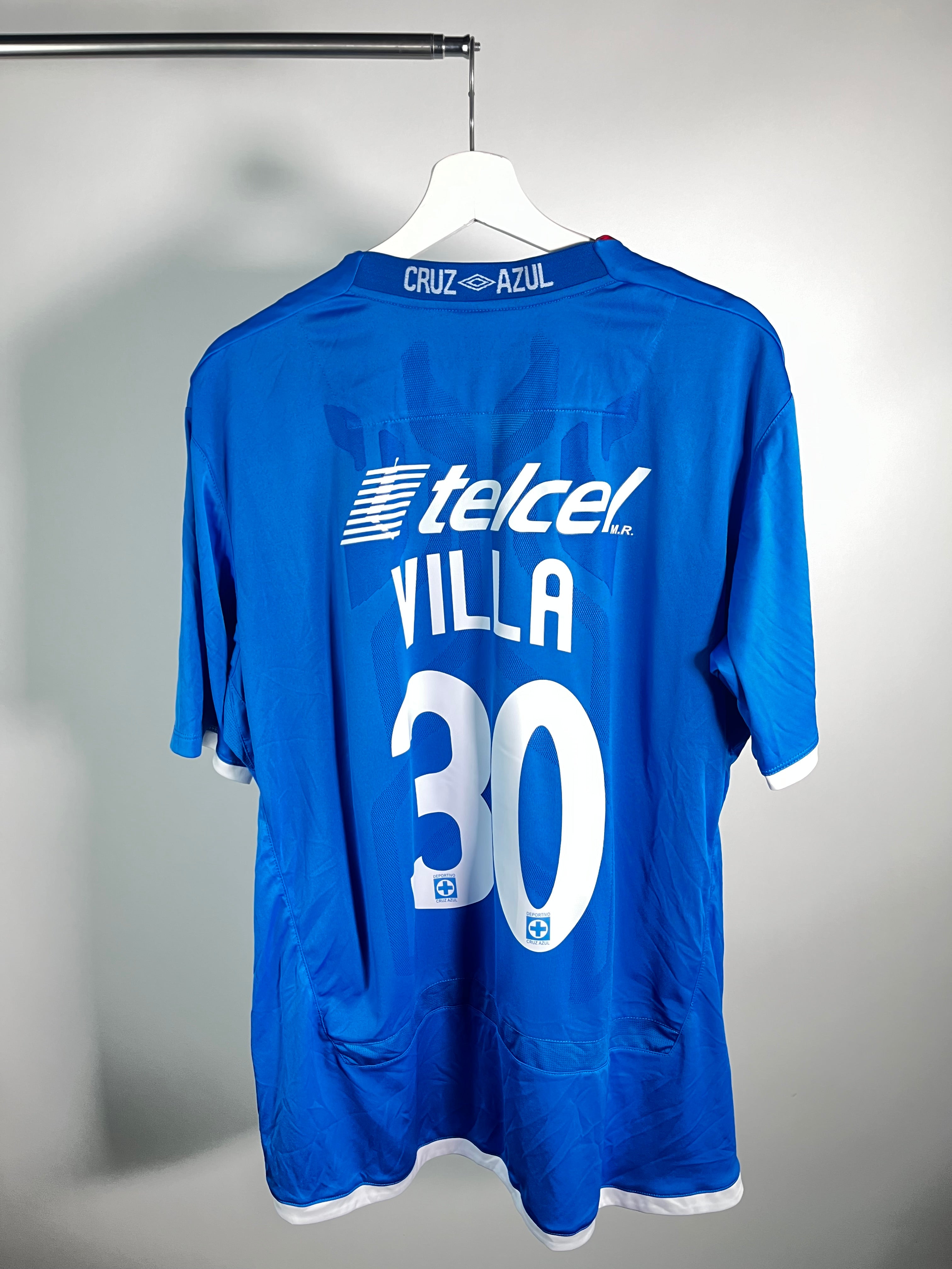 Jersey Cruz Azul Local 2009 2010 Emmanuel Villa (XL)