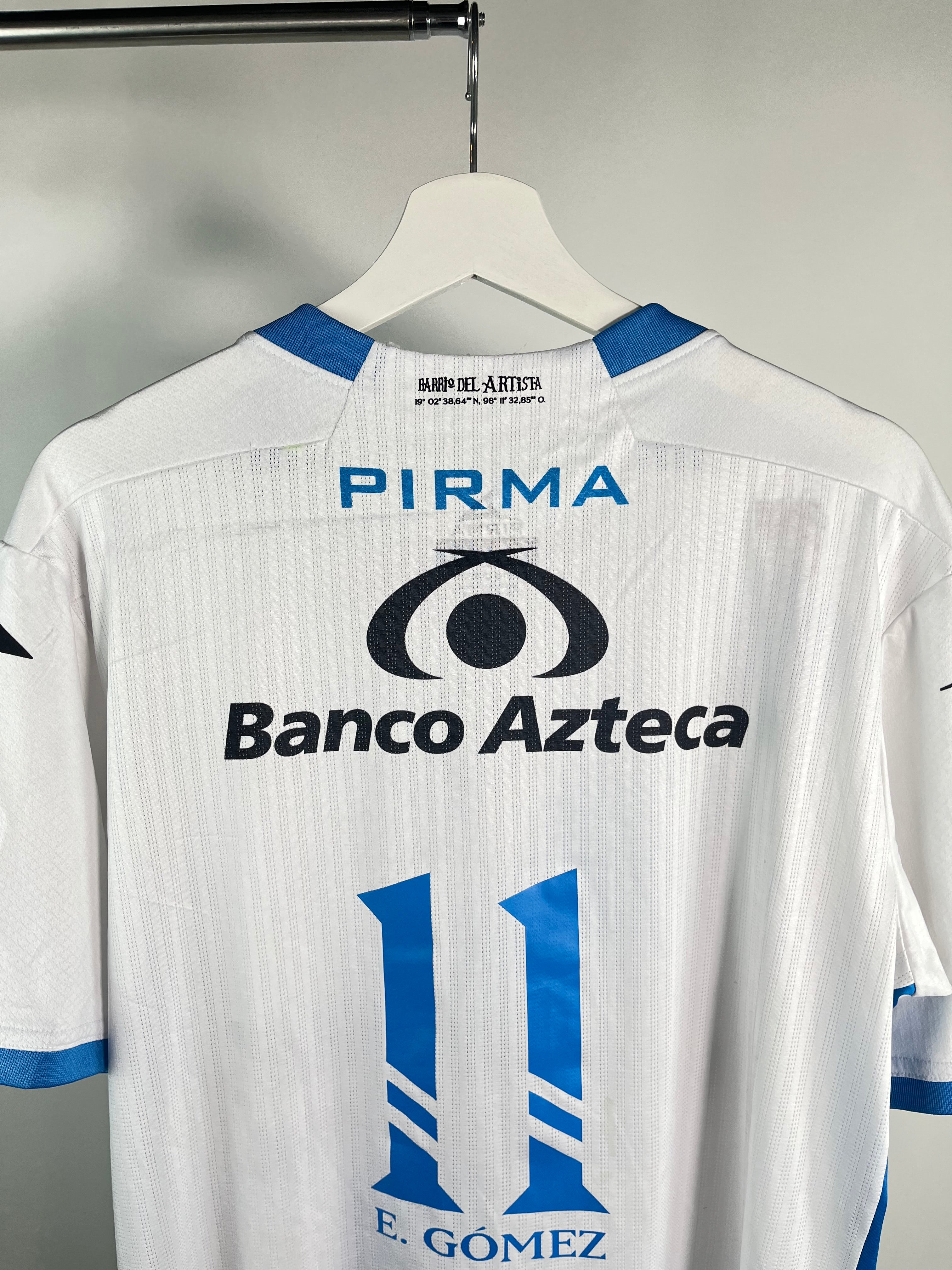 Jersey Puebla Local 2025 2026 Match Worn Emiliano Gómez (L)