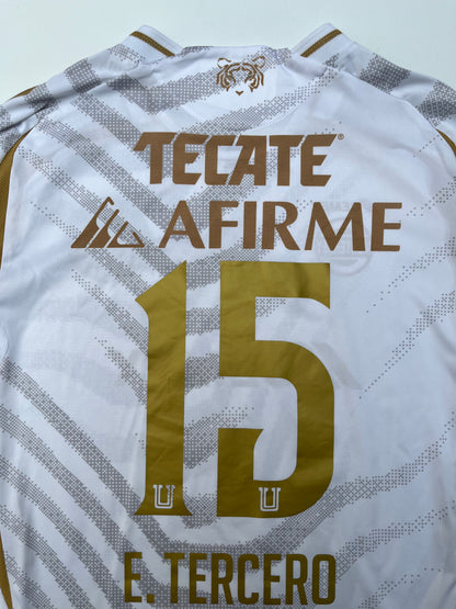 Jersey Tigres Tercero 2024 2025 Match Worn Eduardo Tercero (L)