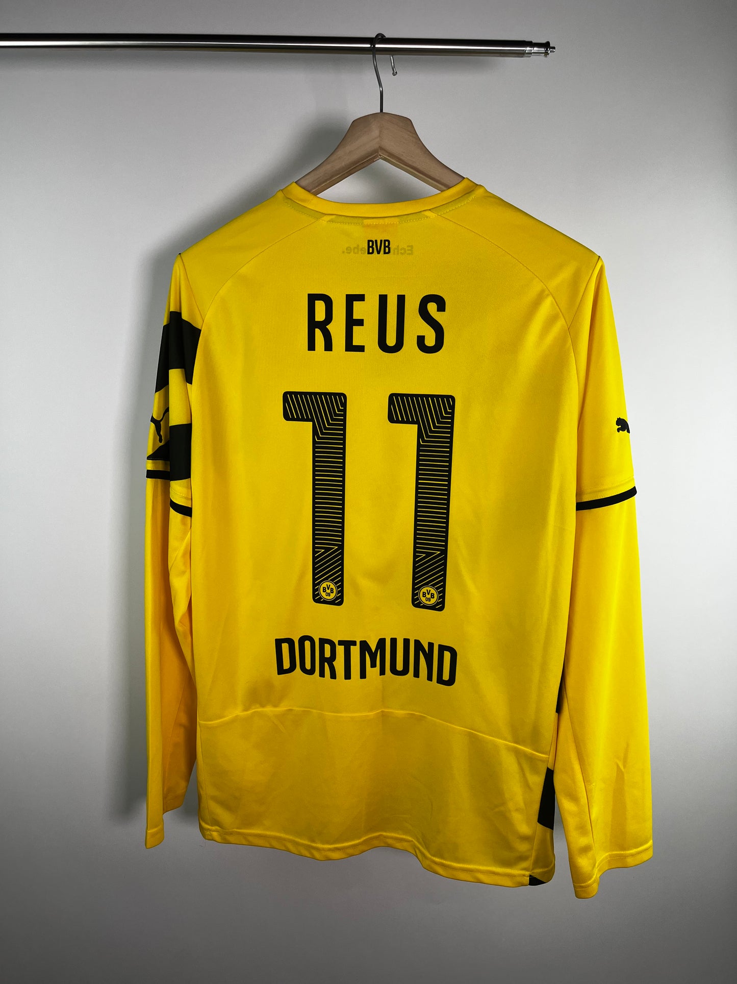Jersey Borussia Dortmund Local 2014 2015 Manga Larga Marco Reus (XL)
