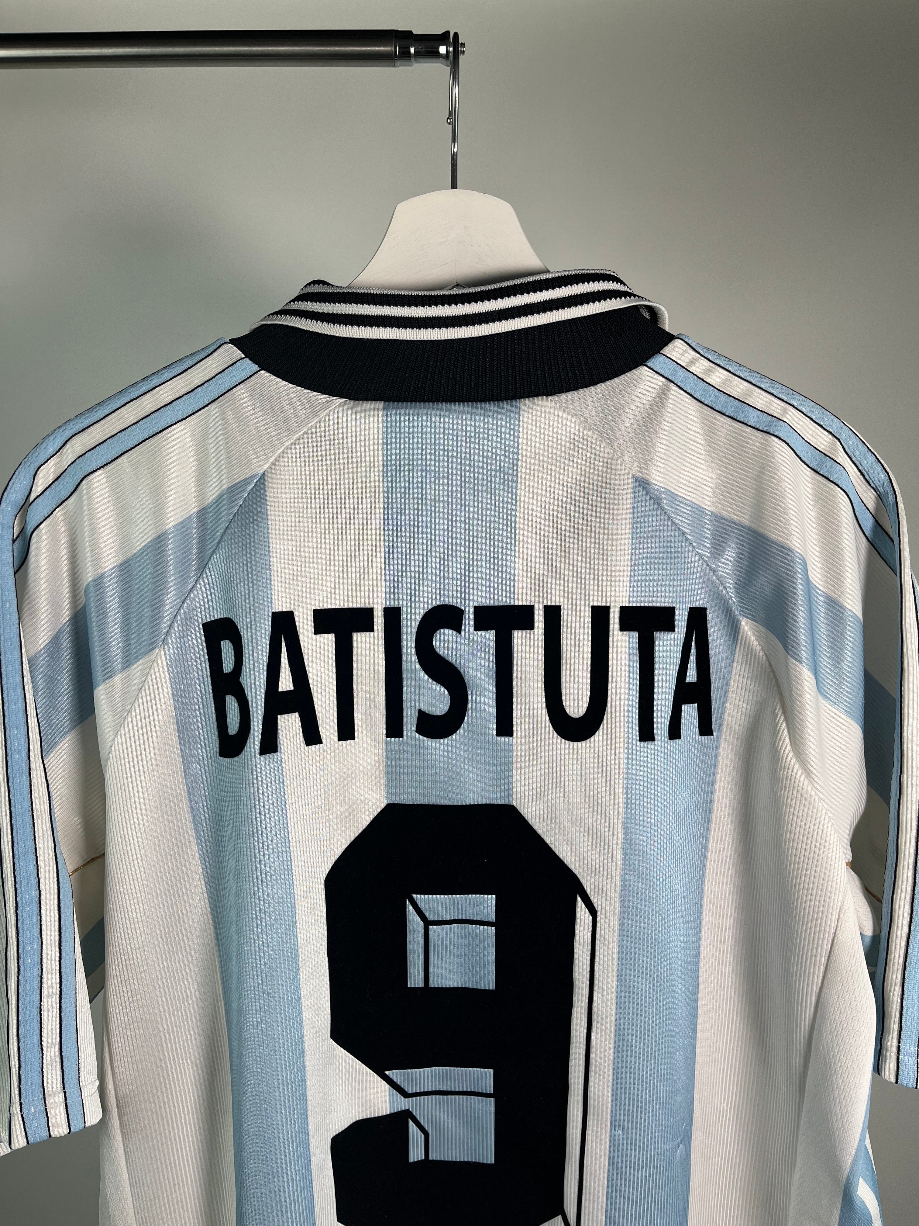 Jersey Argentina Local 1998 1999 Gabriel Batistuta (L)