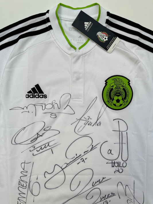 Jersey México Visita 2015 2016 Autografiado (M)
