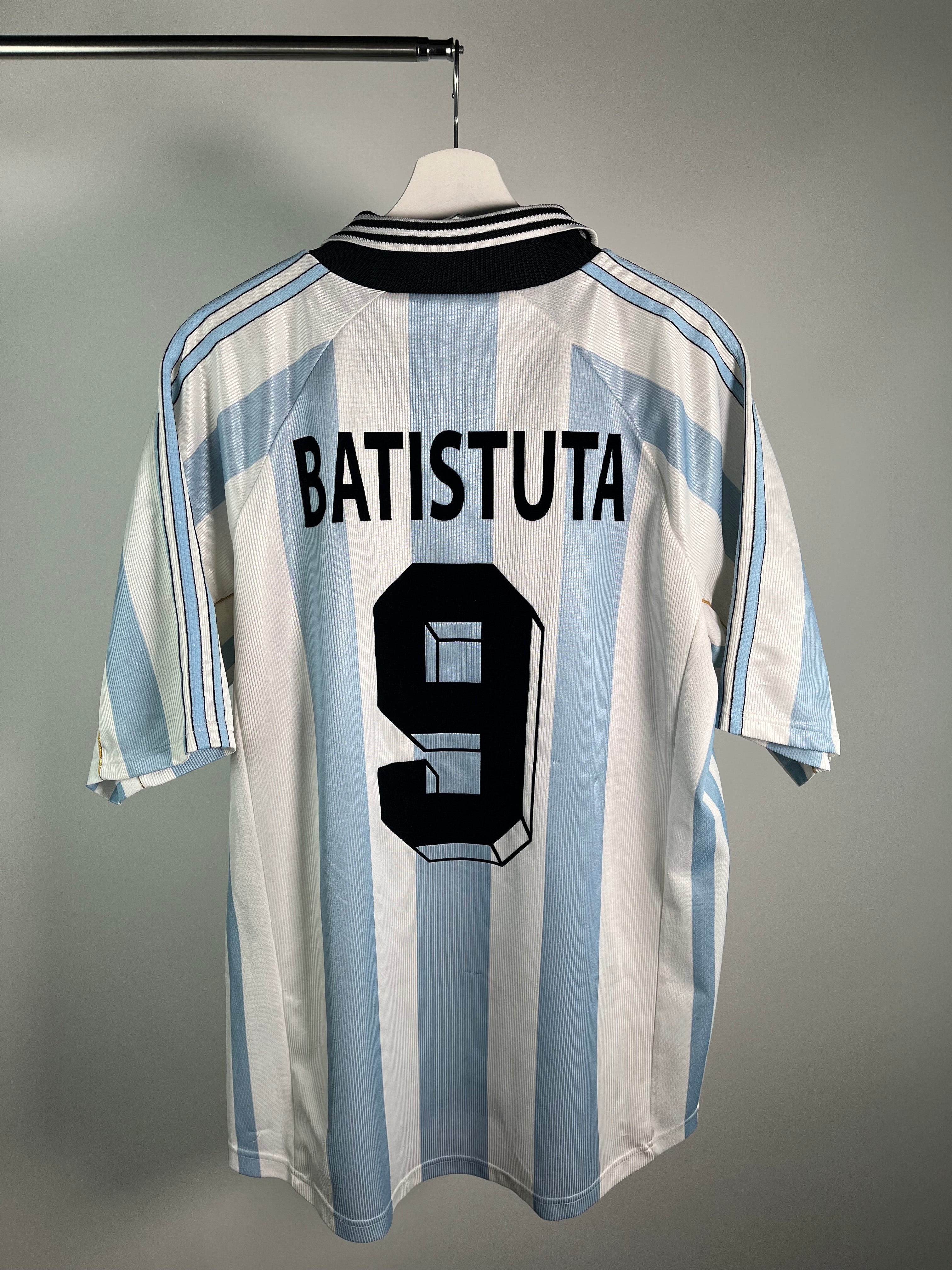 Jersey Argentina Local 1998 1999 Gabriel Batistuta (L)