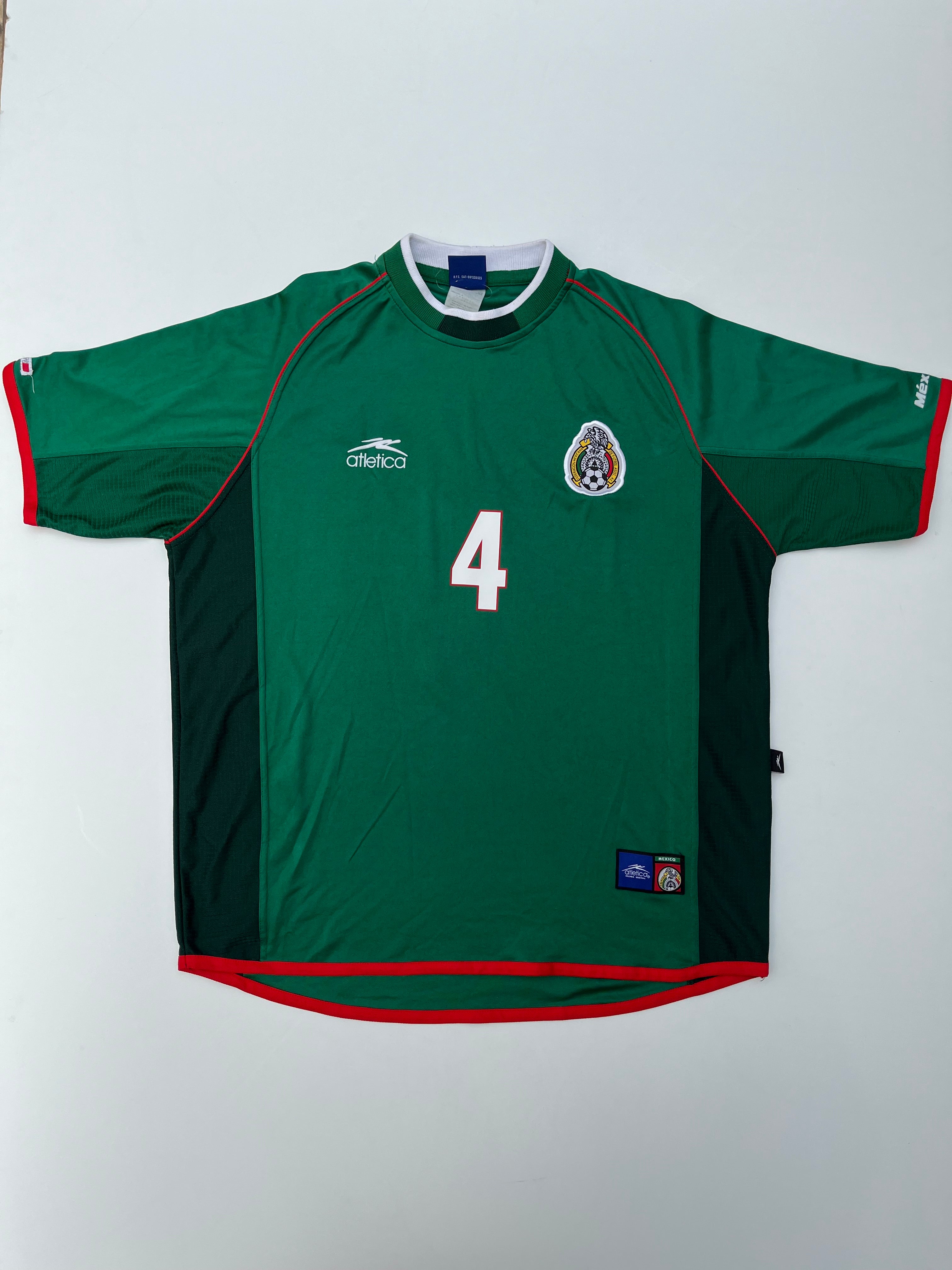 Jersey México Local 2001 2002 Rafael Márquez (XL)