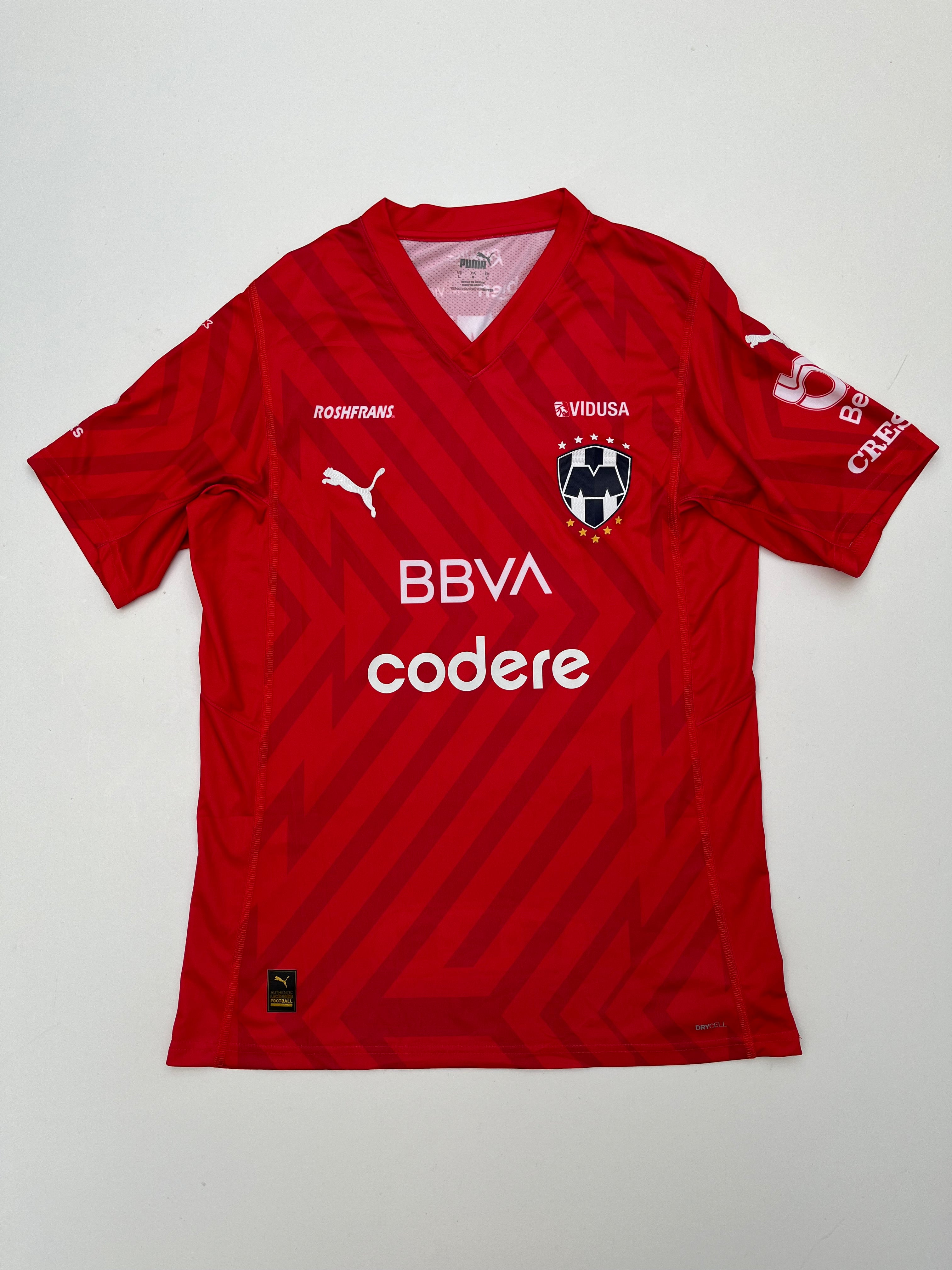 Jersey Rayados Monterrey Portero 2023 2024 Match Worn Luis Cárdenas (L)