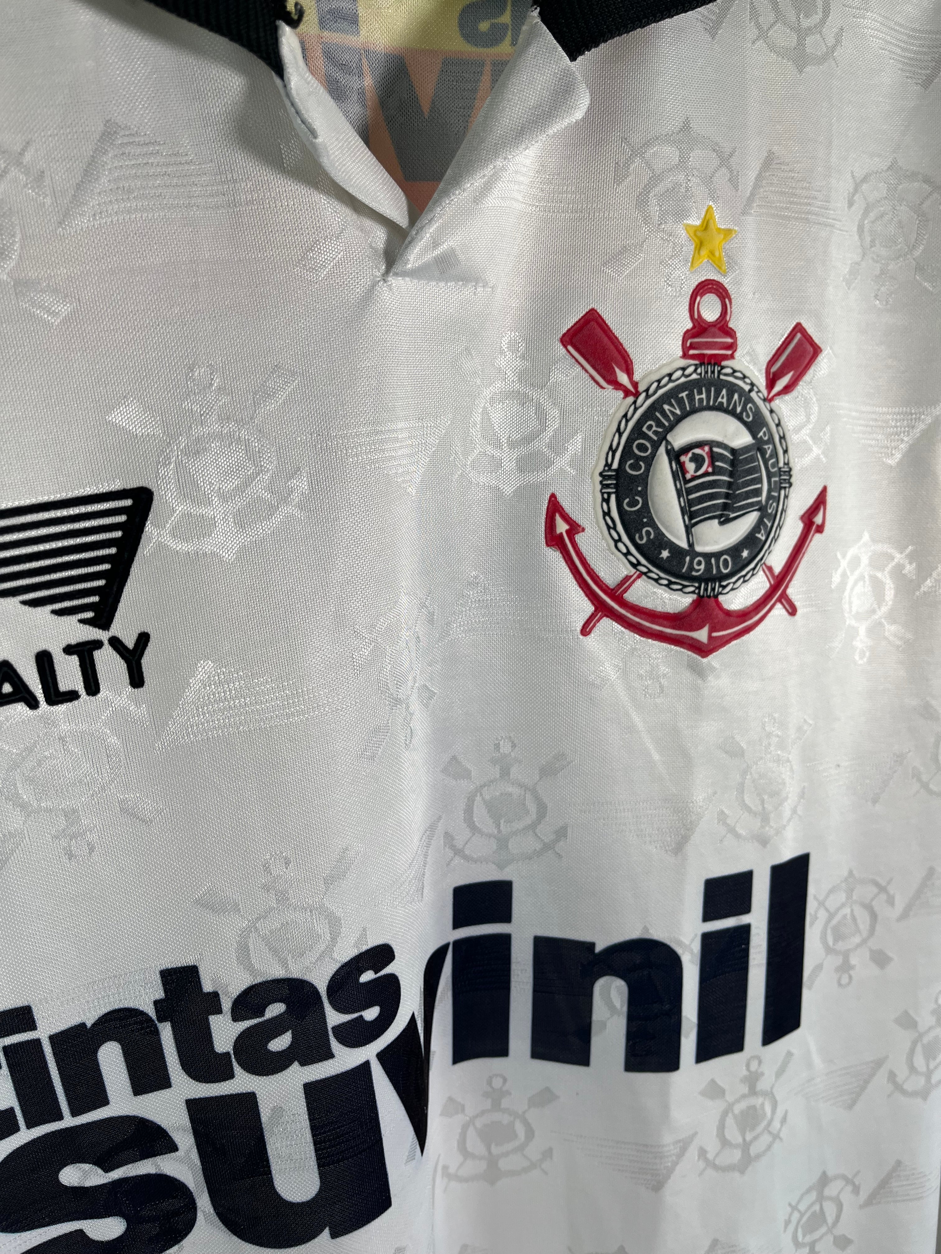 Jersey Corinthians Local 1995 1996 Versión Jugador (L)