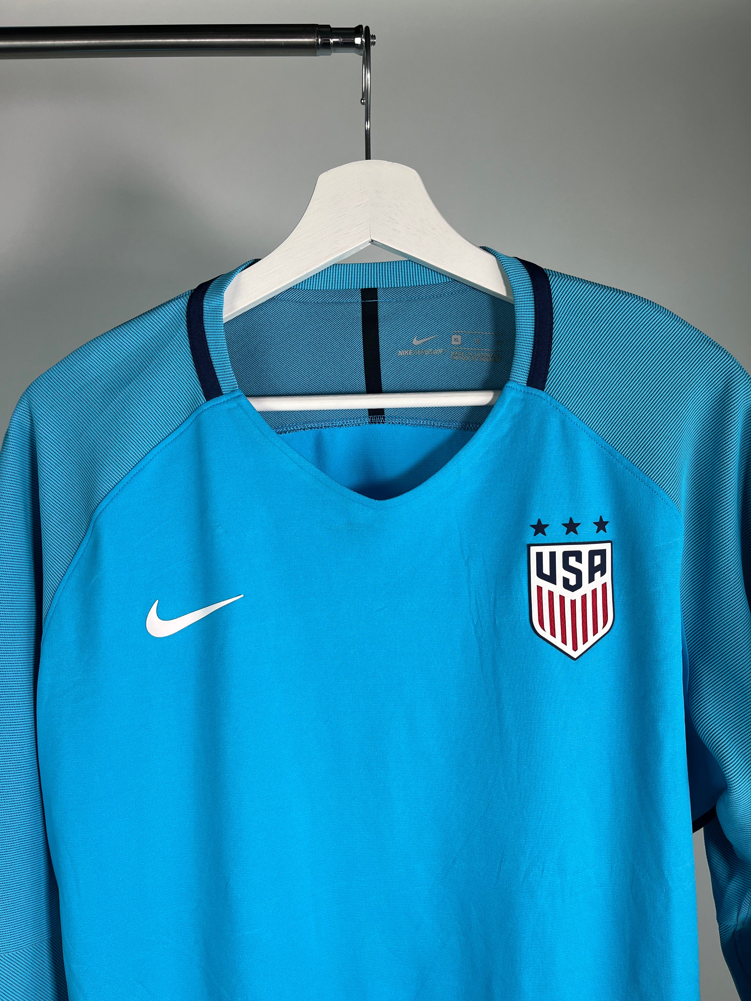 Jersey Estados Unidos Portero 2016 2017 Manga Larga Utilería (XL)