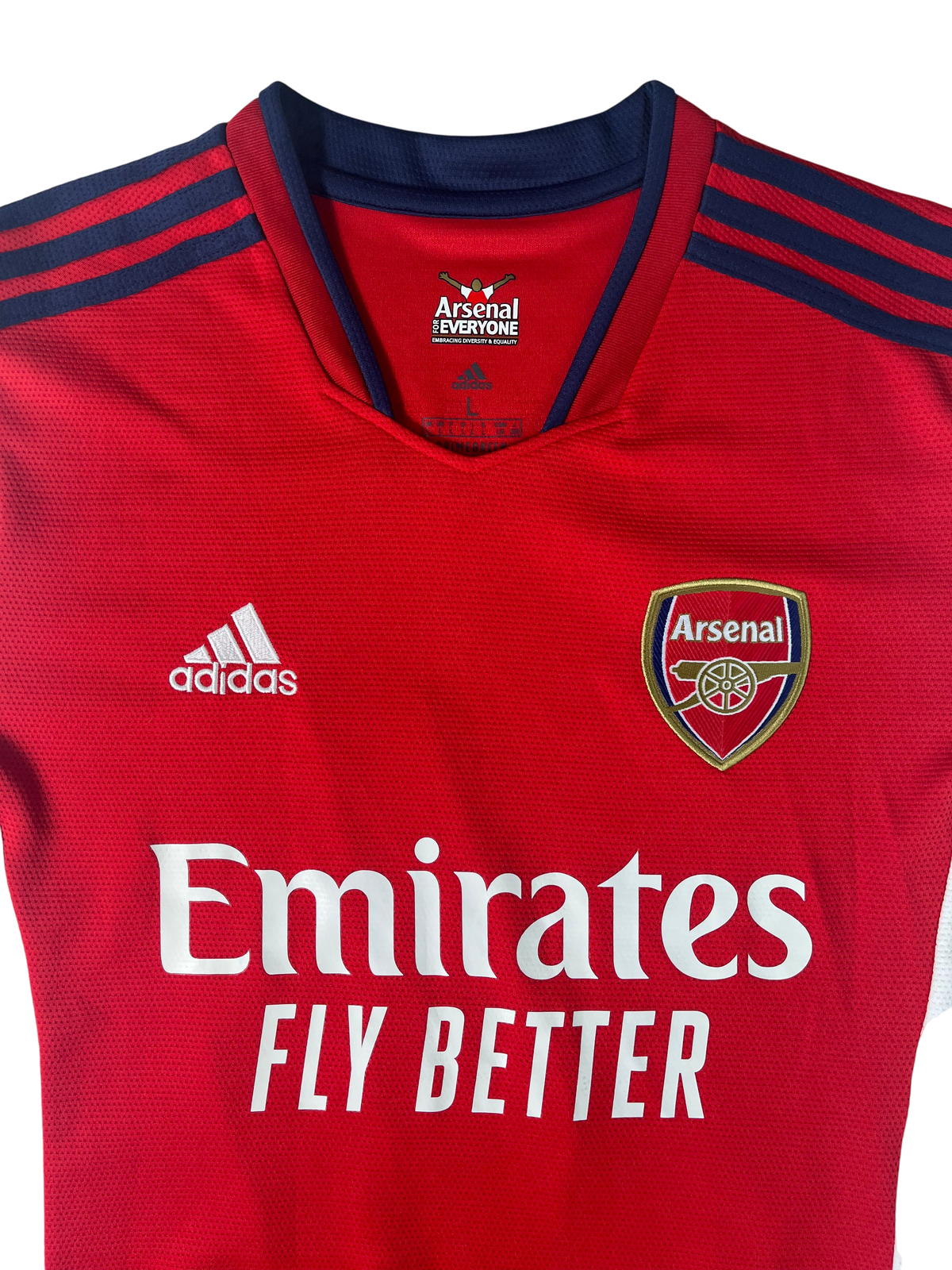 Jersey Arsenal Local 2021 2022 Autografiada Pierre Emerick Aubameyang (L)