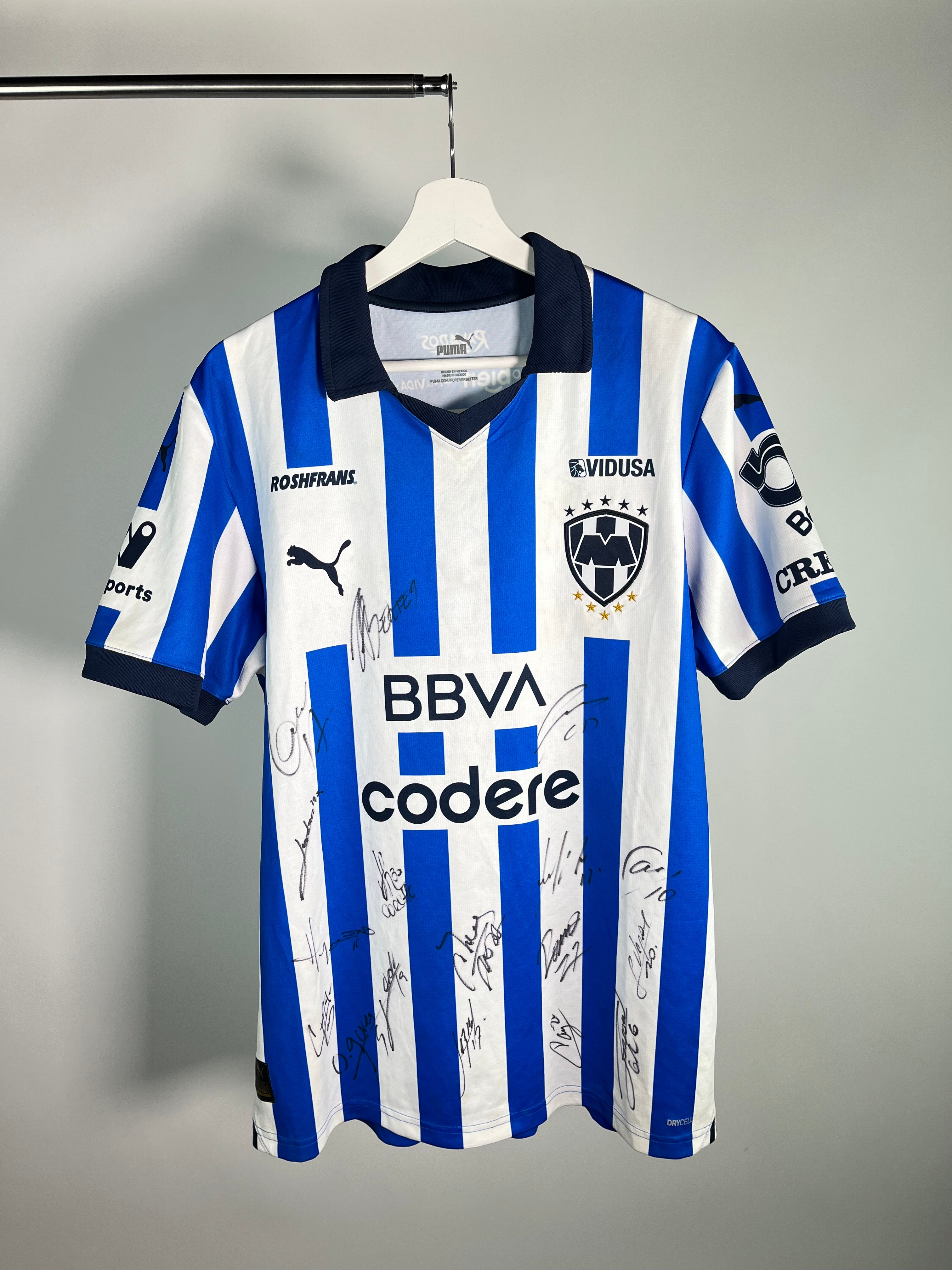 Jersey Rayados Monterrey Local 2022 2023 *Autografiado* (L)