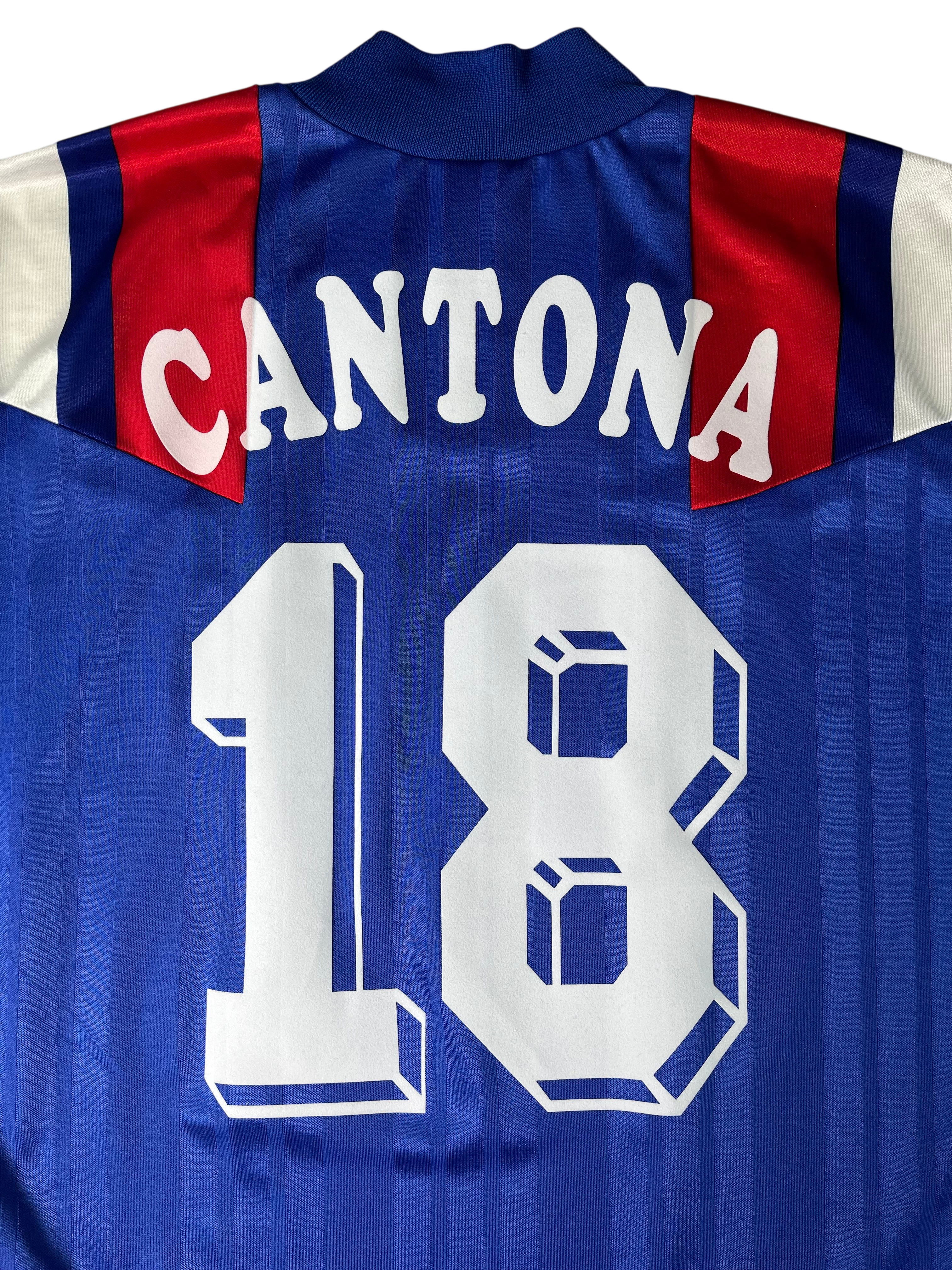Jersey Francia Local 1992 1994 Éric Cantona (M)