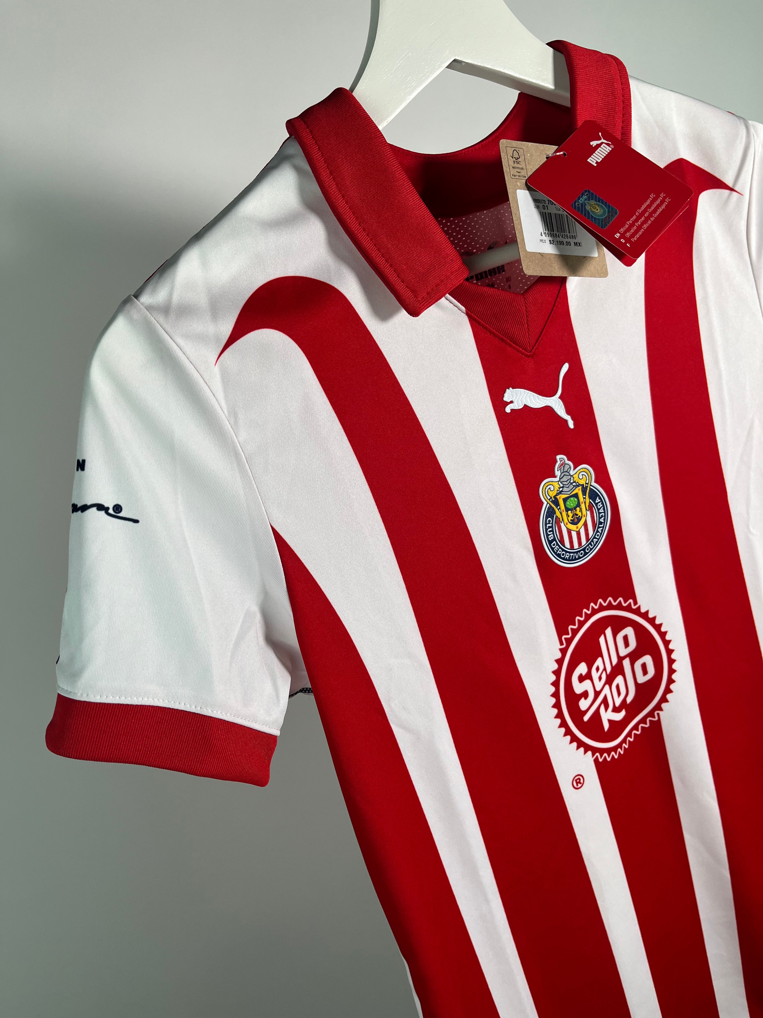 Jersey Chivas Femenil Local 2023 2024 *C/Etiquetas* (L Mujer)
