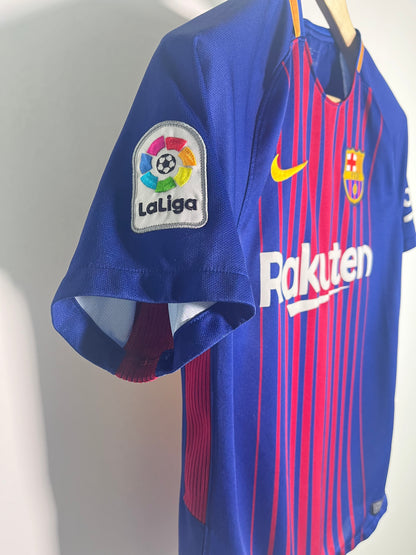 Jersey Barcelona Local 2017 2018 Lionel Messi (S)