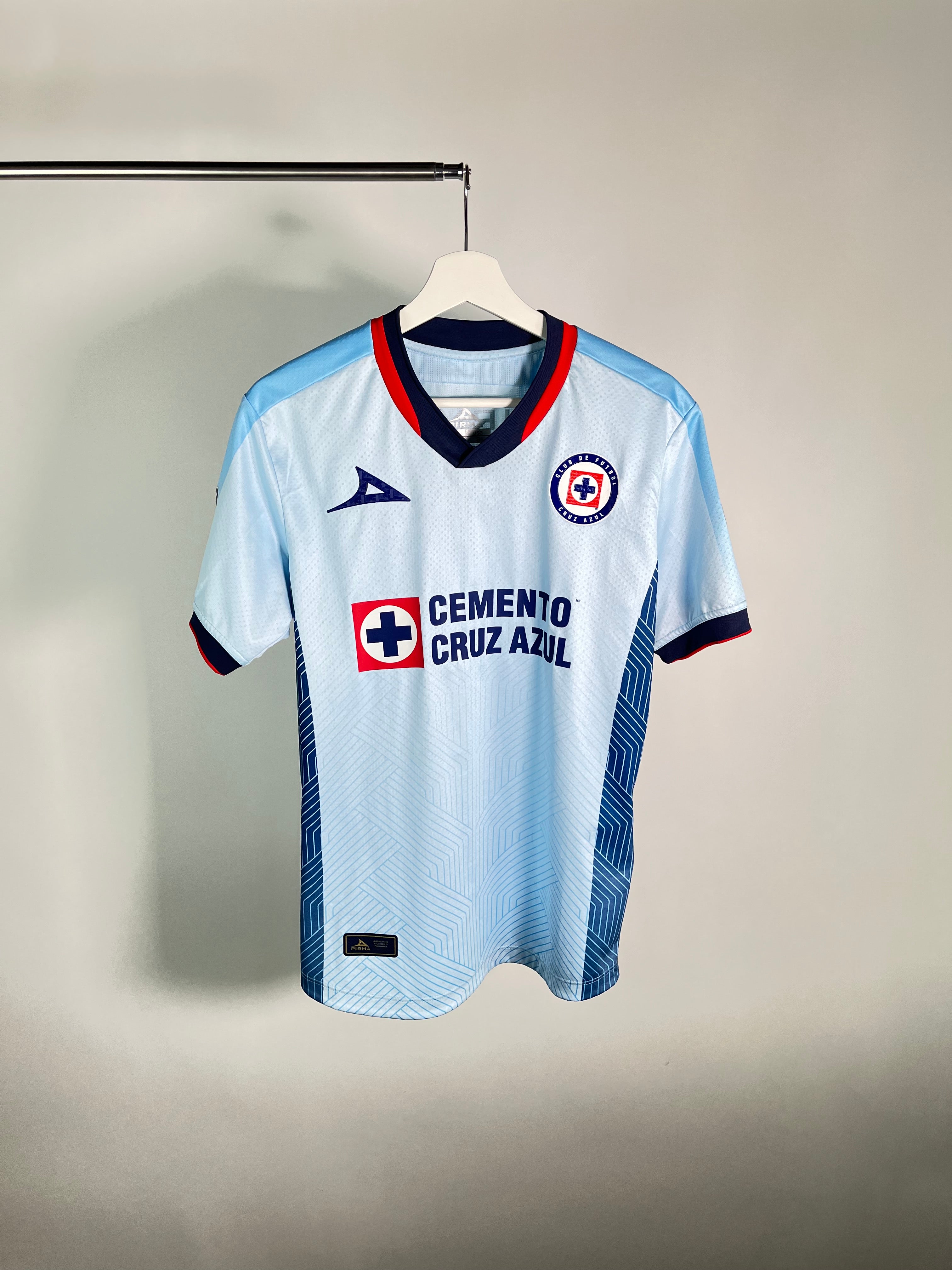 Jersey Cruz Azul Visita 2023 2024 Match Worn Lorenzo Faravelli (S)