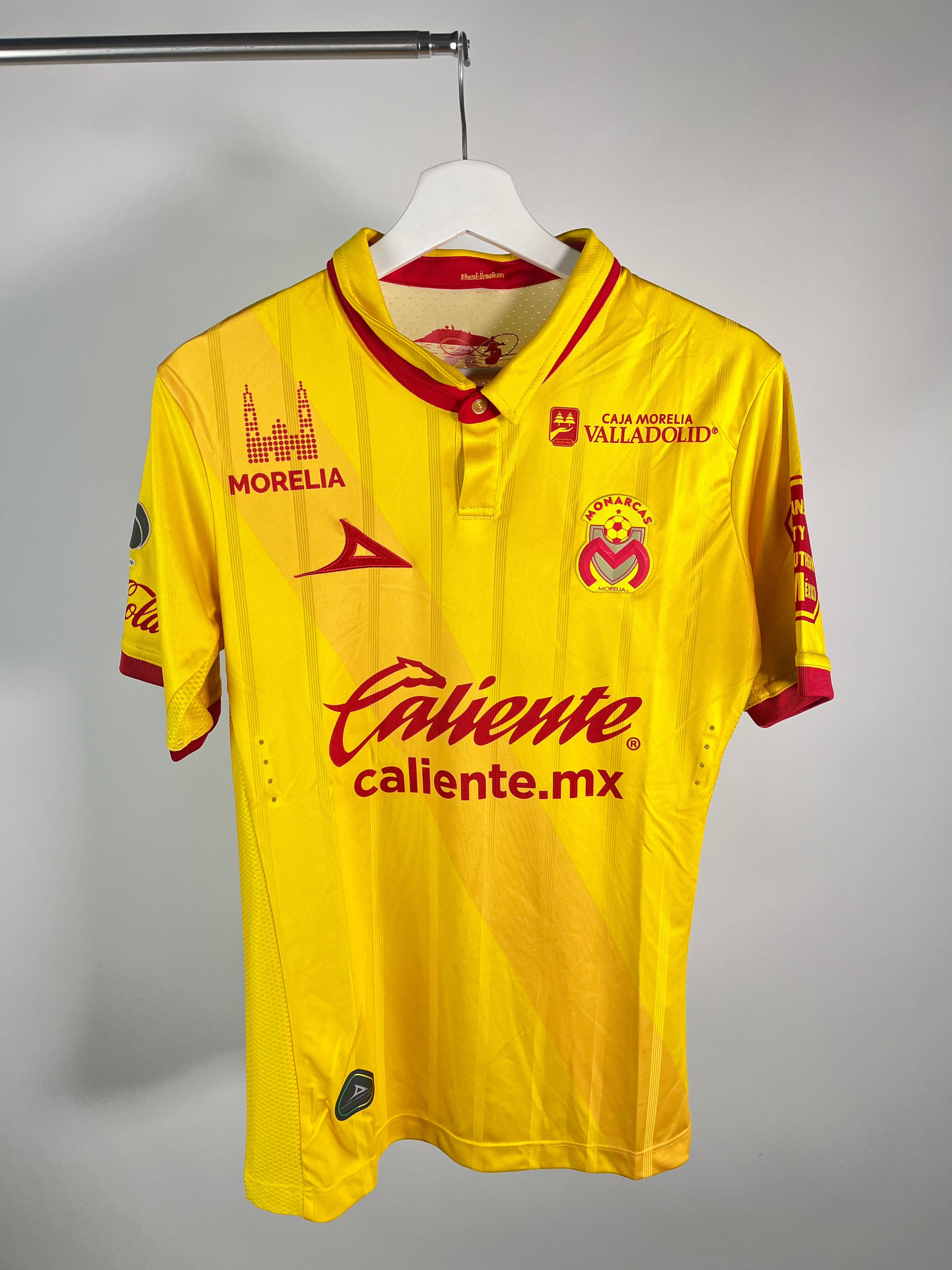 Jersey Monarcas Morelia Local 2017 2018 Match Worn Aldo Rocha (M)